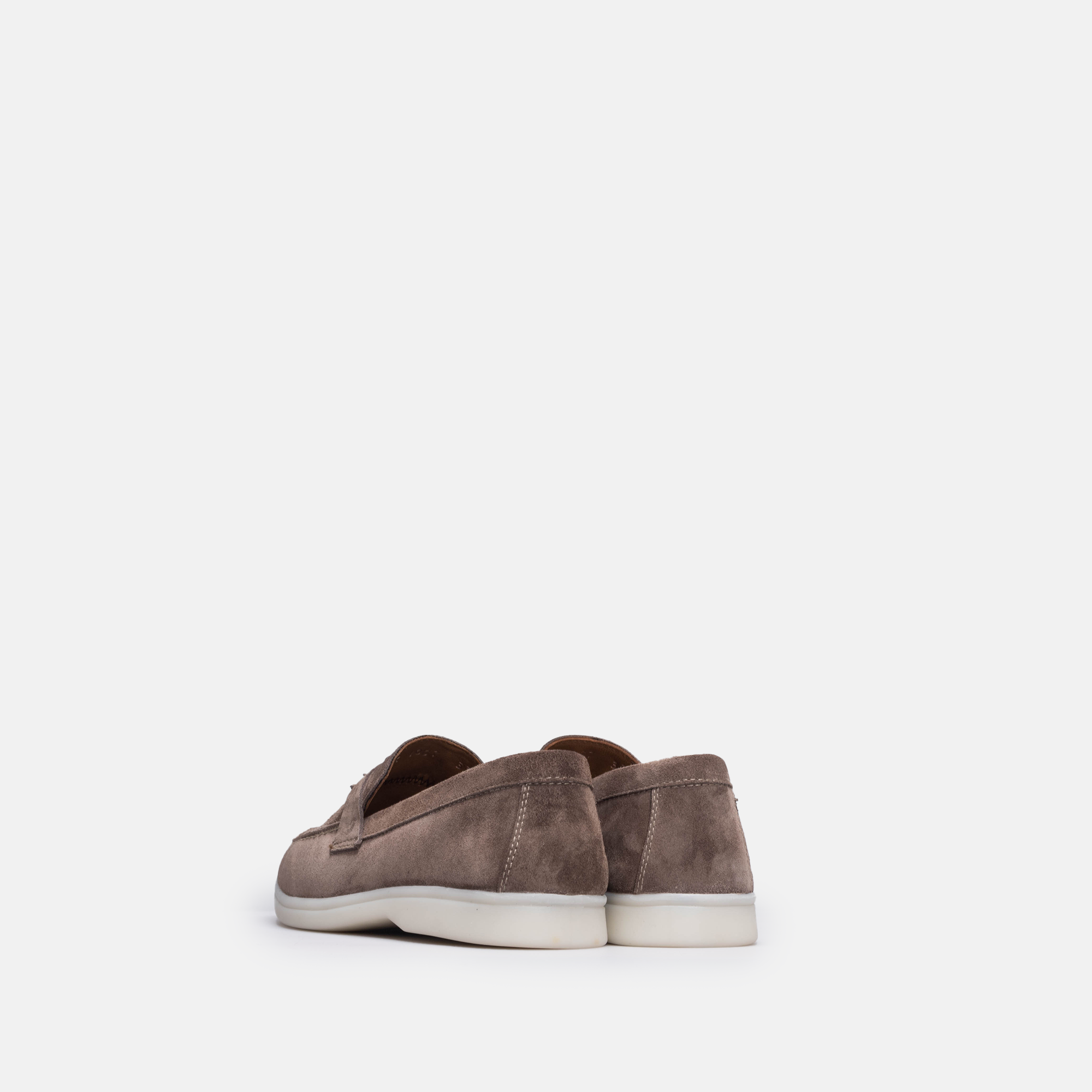 Volzak 1007 mocassin en daim Taupe