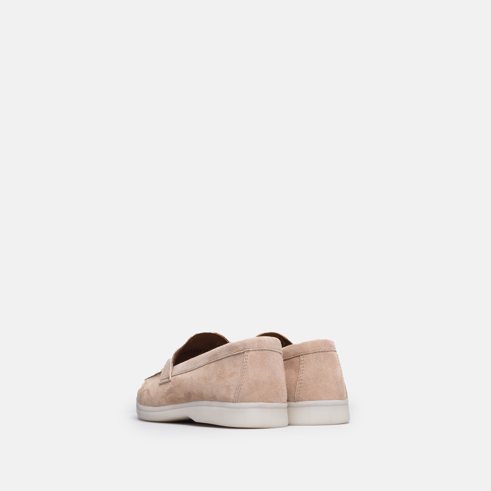 Volzak 1007 mocassin en daim Beige