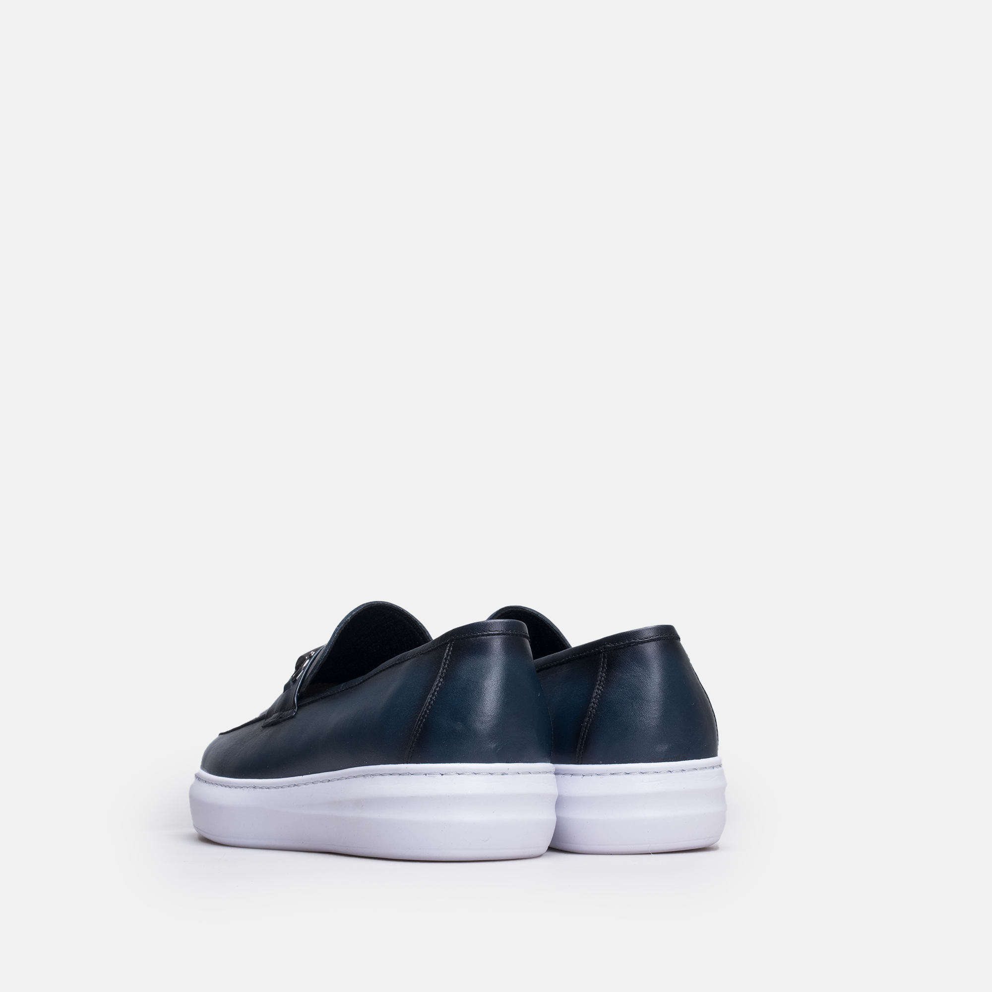 Volzak 5416 basket en cuir Bleu