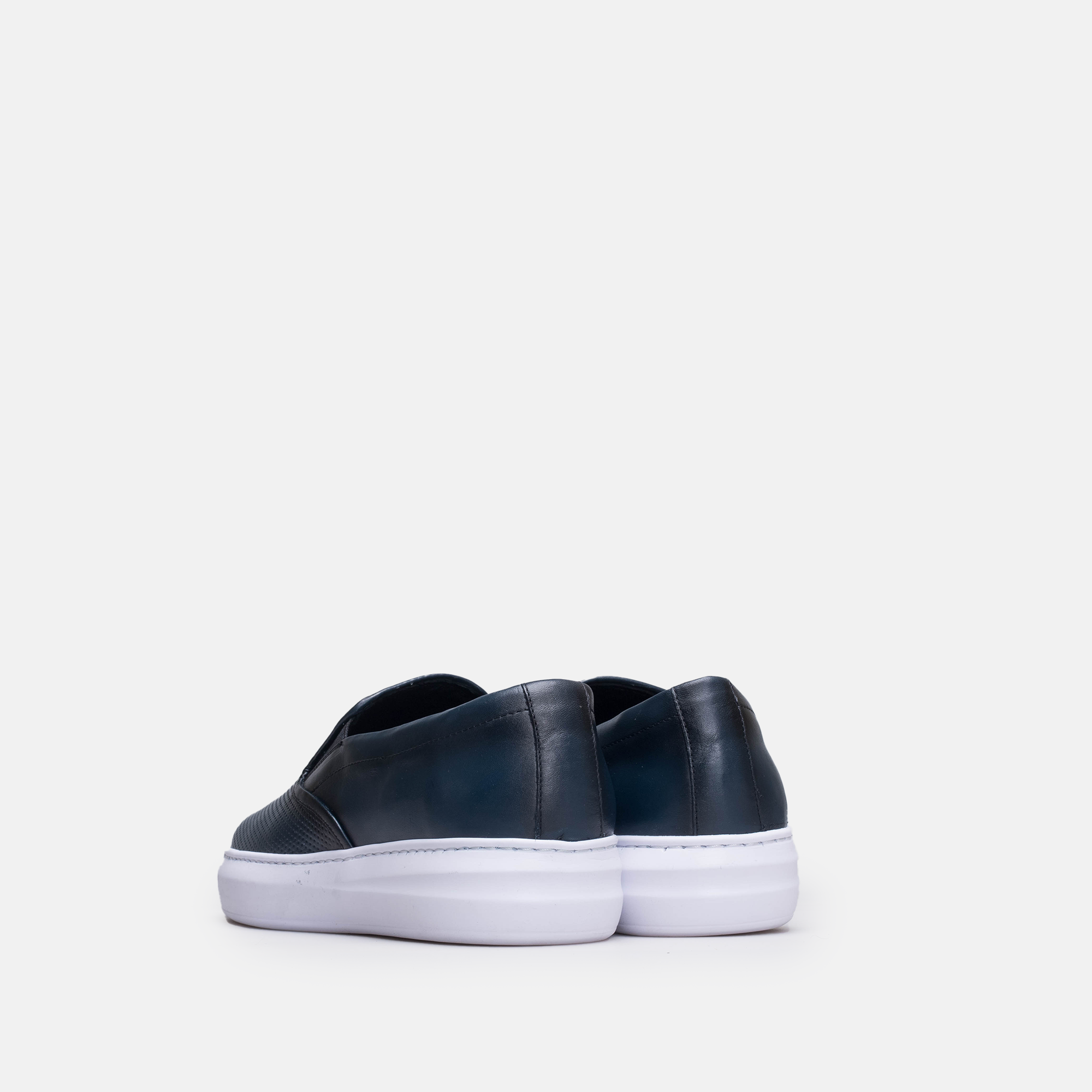 Volzak 5417 basket en cuir Bleu