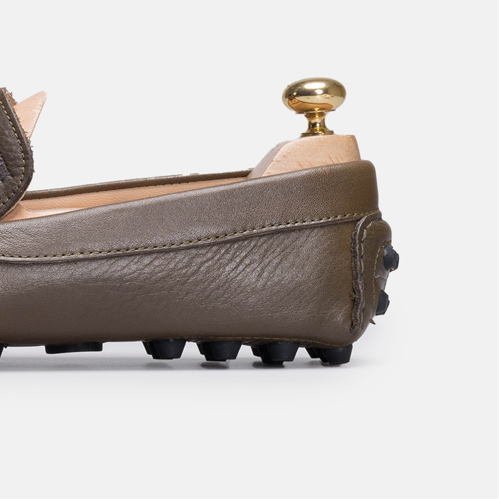 Volzak 2000 Mocassin en cuir Vert