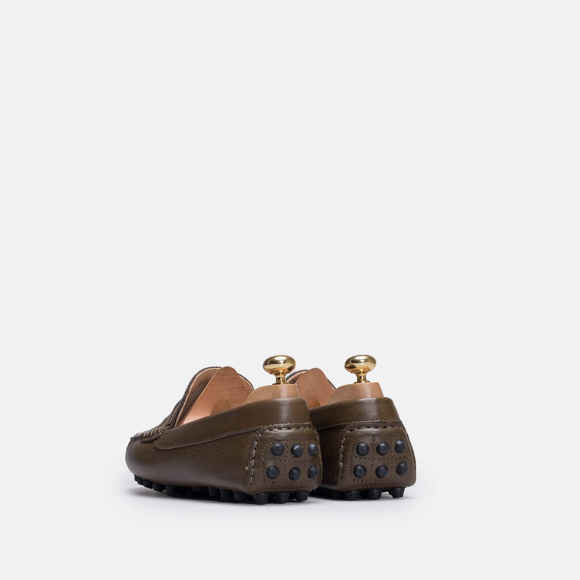 Volzak 2000 Mocassin en cuir Vert