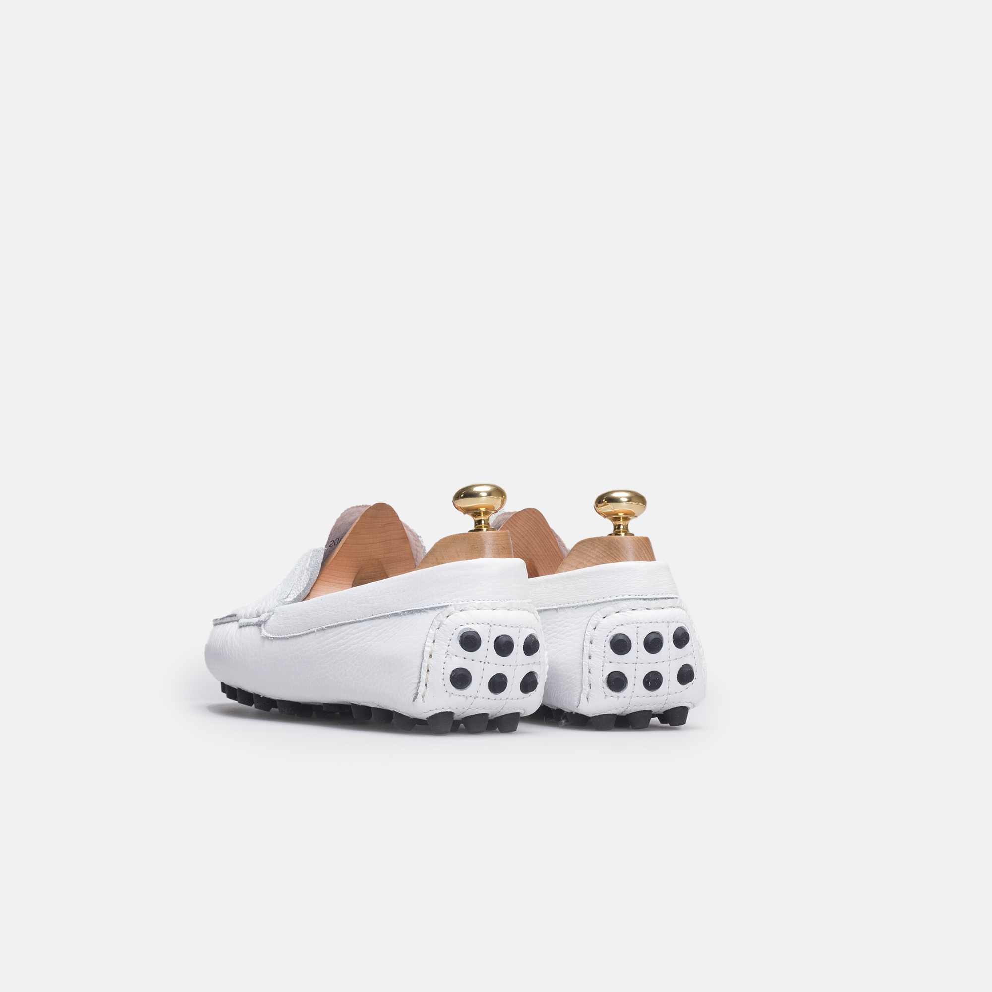 Volzak 2000 Mocassin en cuir Blanc