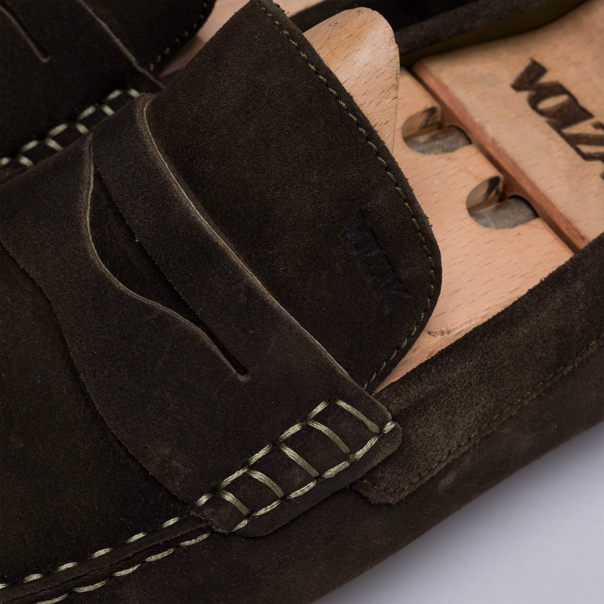 Volzak 2000 Mocassin en daim Vert