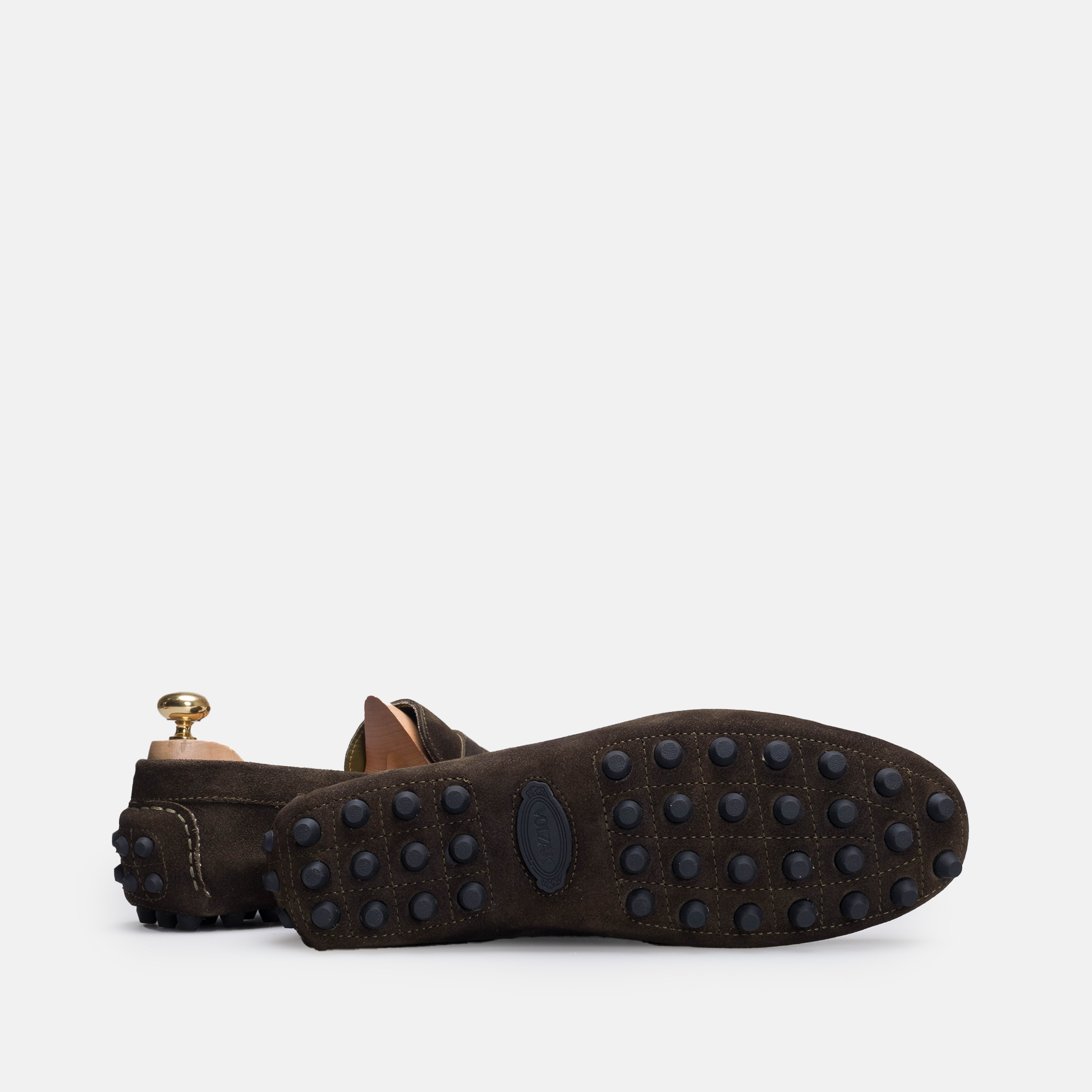 Volzak 2000 Mocassin en daim Vert