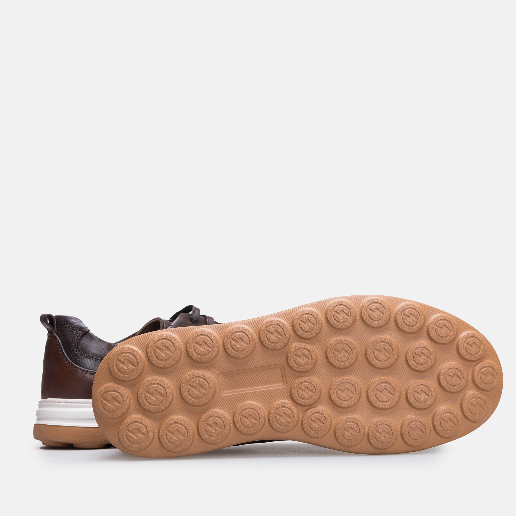 Volzak 6092 basket en cuir Marron
