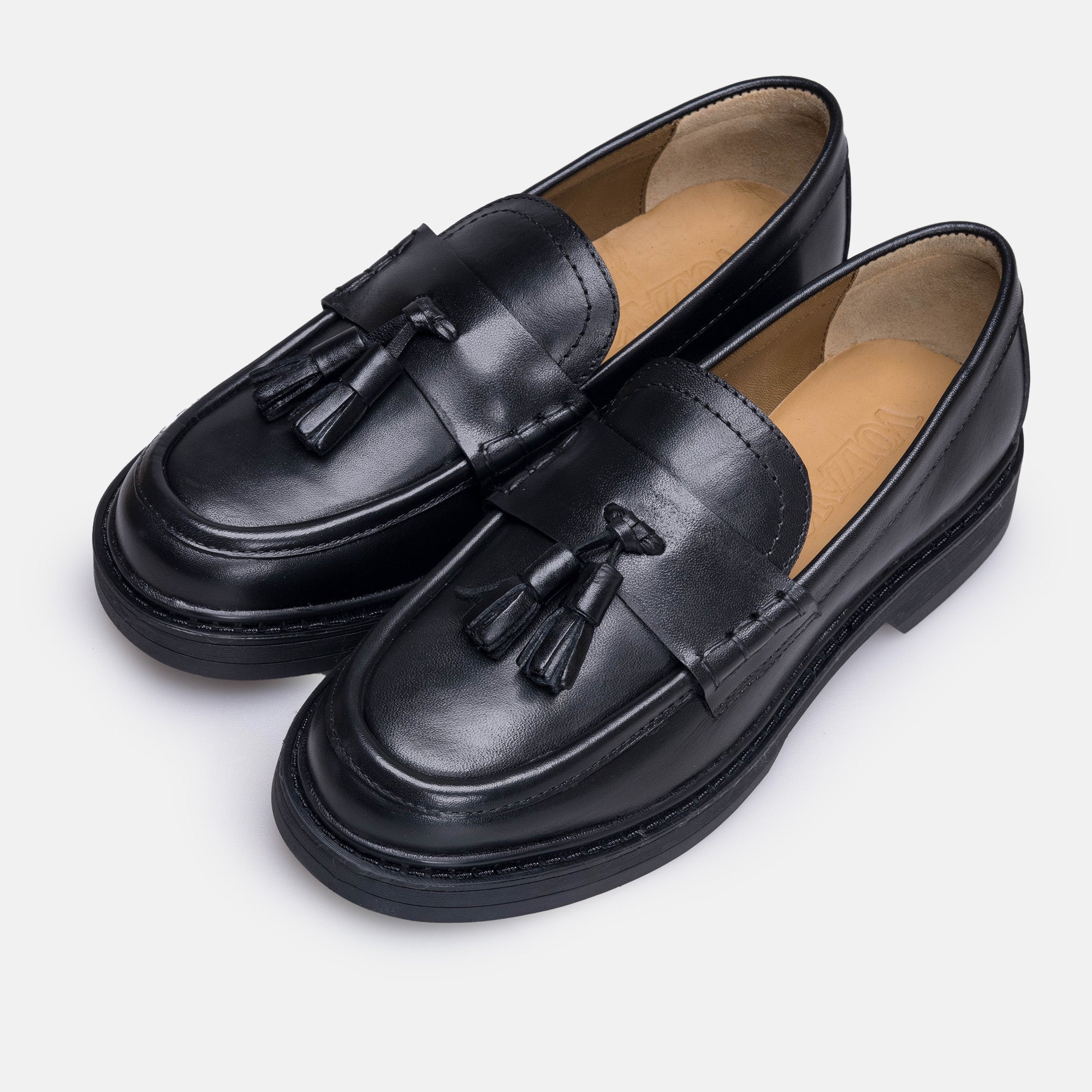 Volzak 6175 Chaussure en cuir Noir