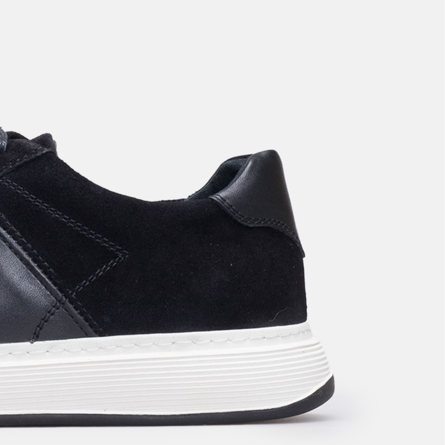 Volzak 7003 suede sneaker Black