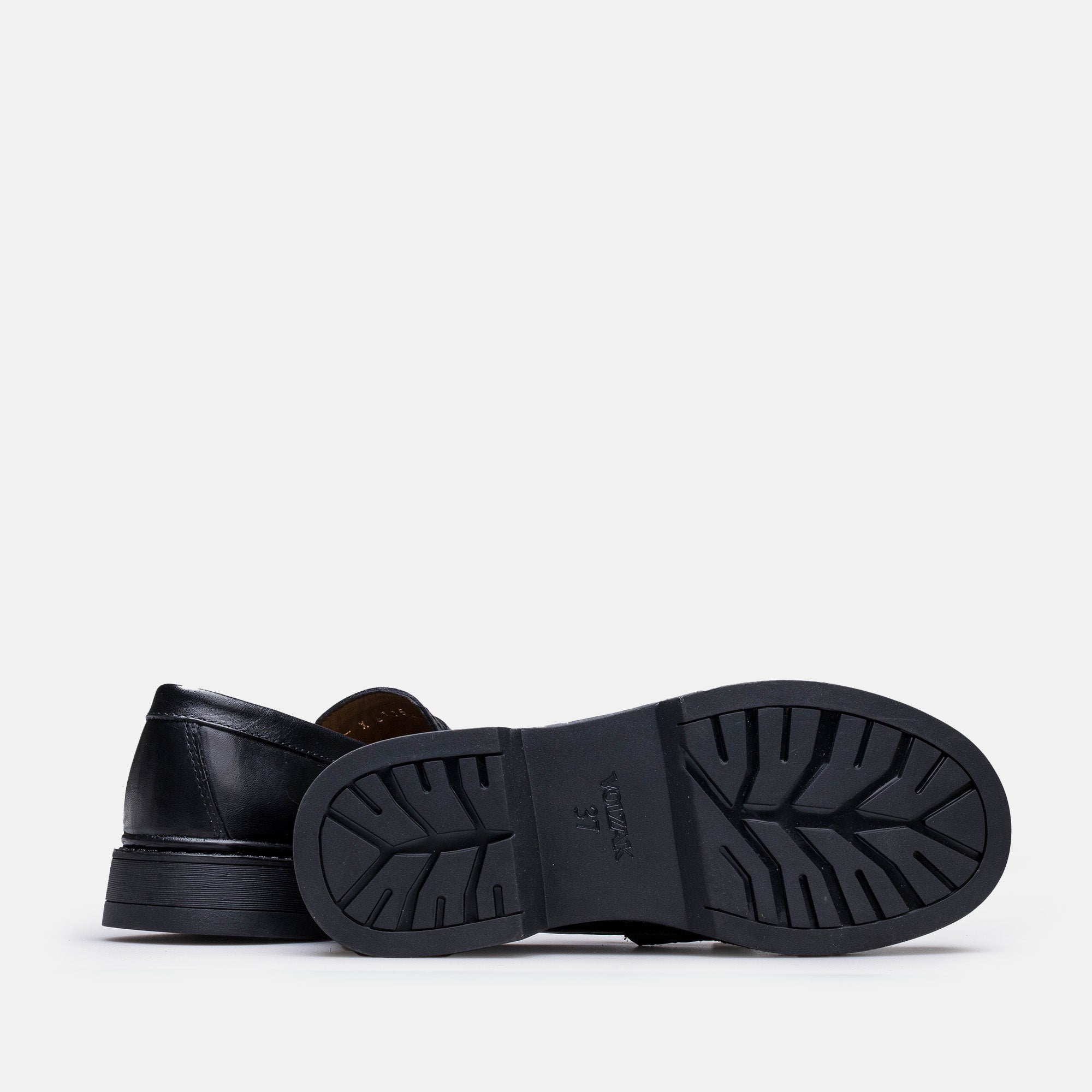 Volzak 6175 Chaussure en cuir Noir