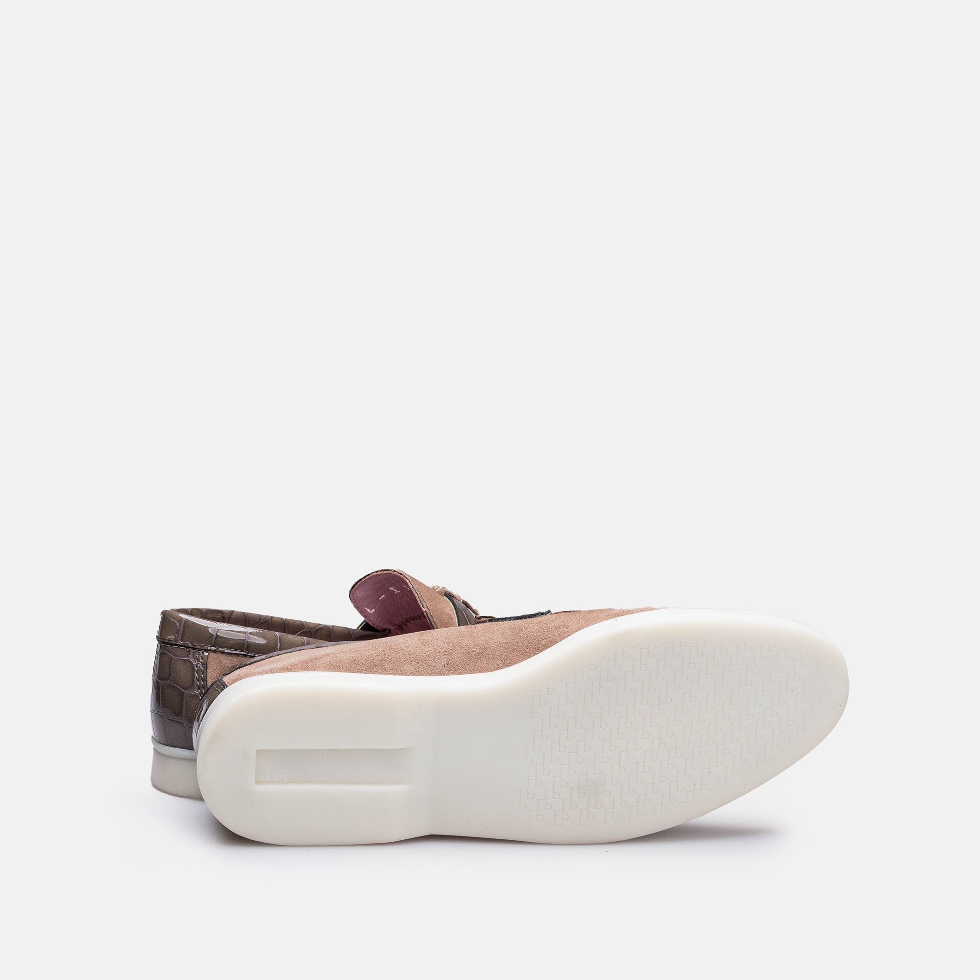 Volzak 1007s mocassin en daim Taupe