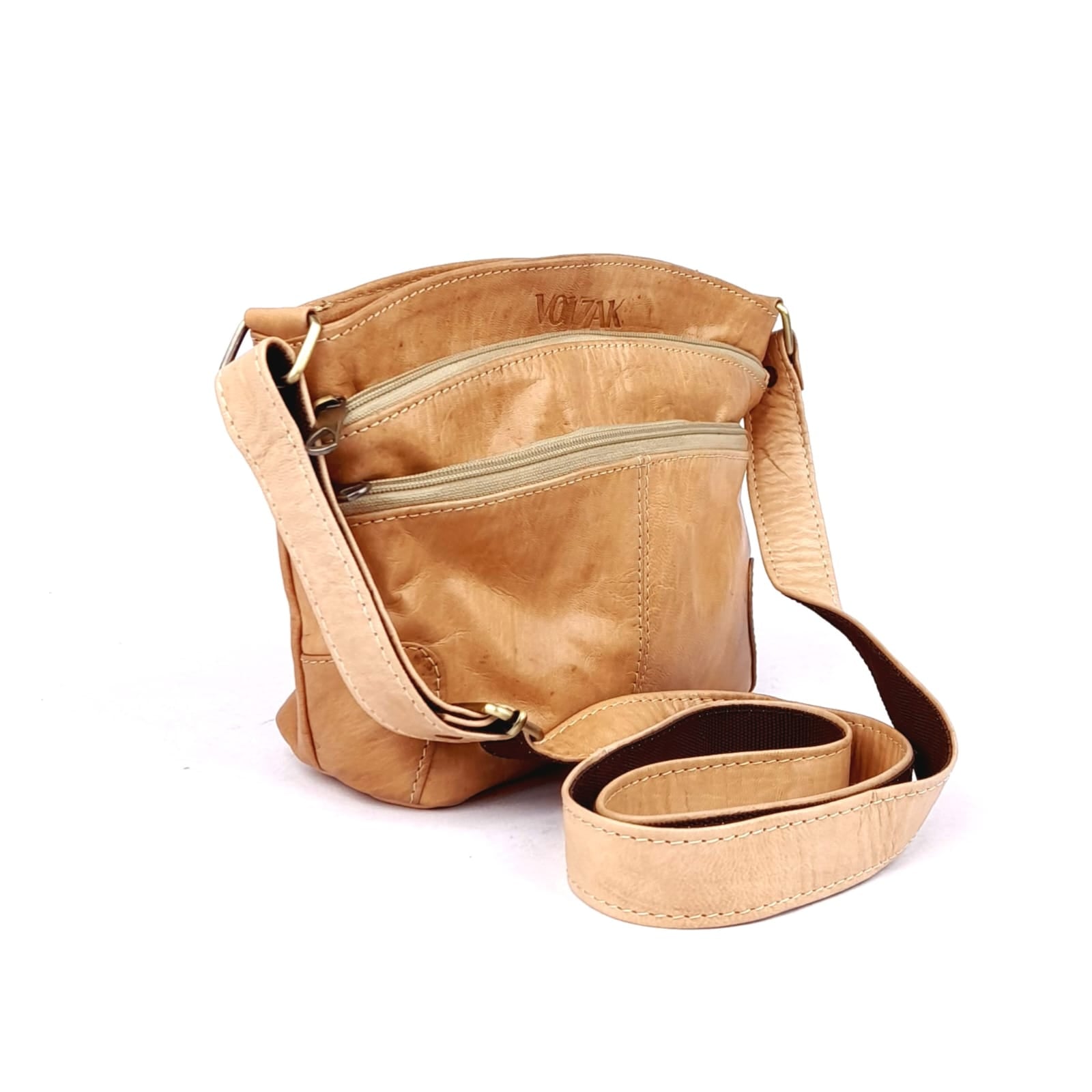 A63 Sac Femme En Cuir Marocain Sable