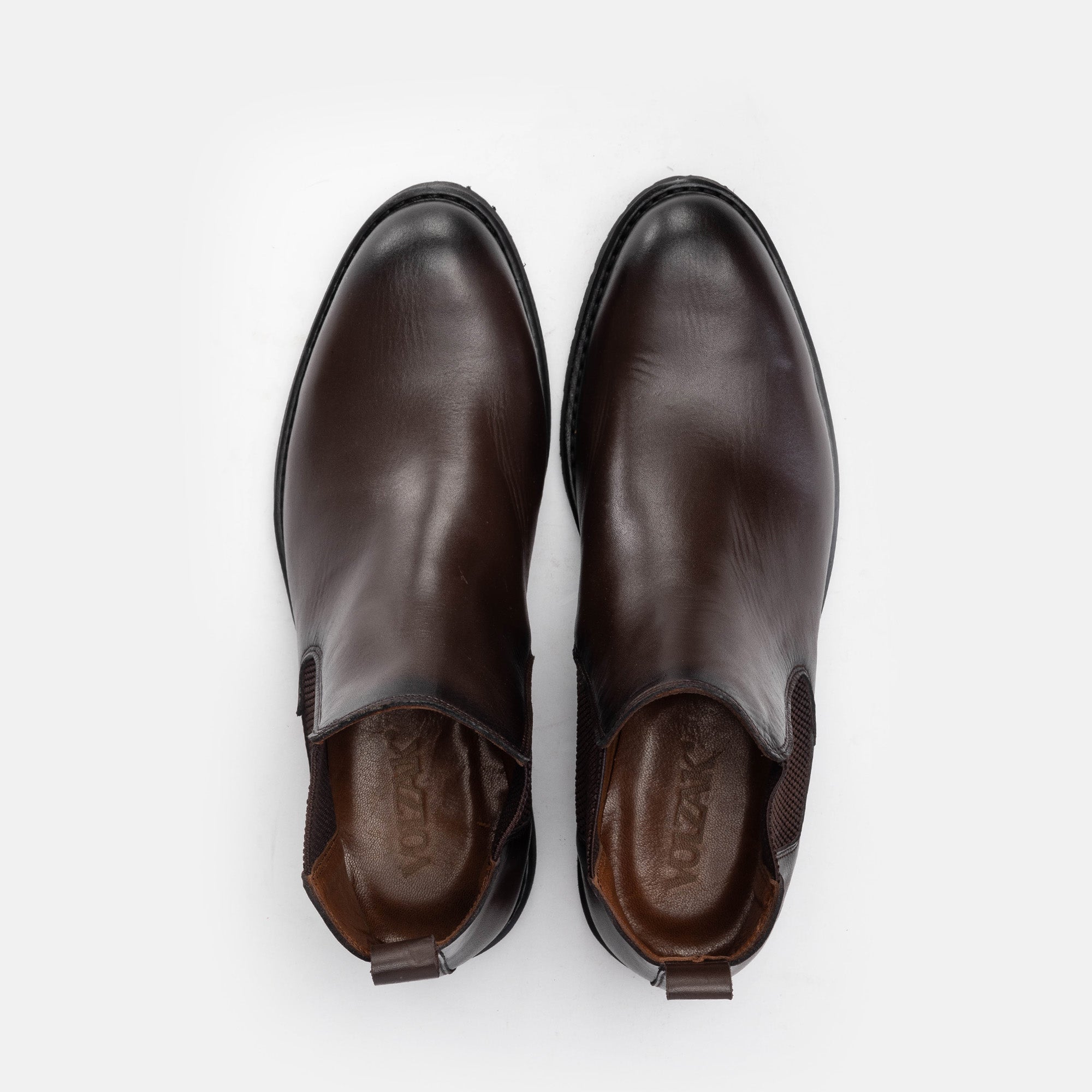Volzak 5151 Brown Leather Ankle Boot
