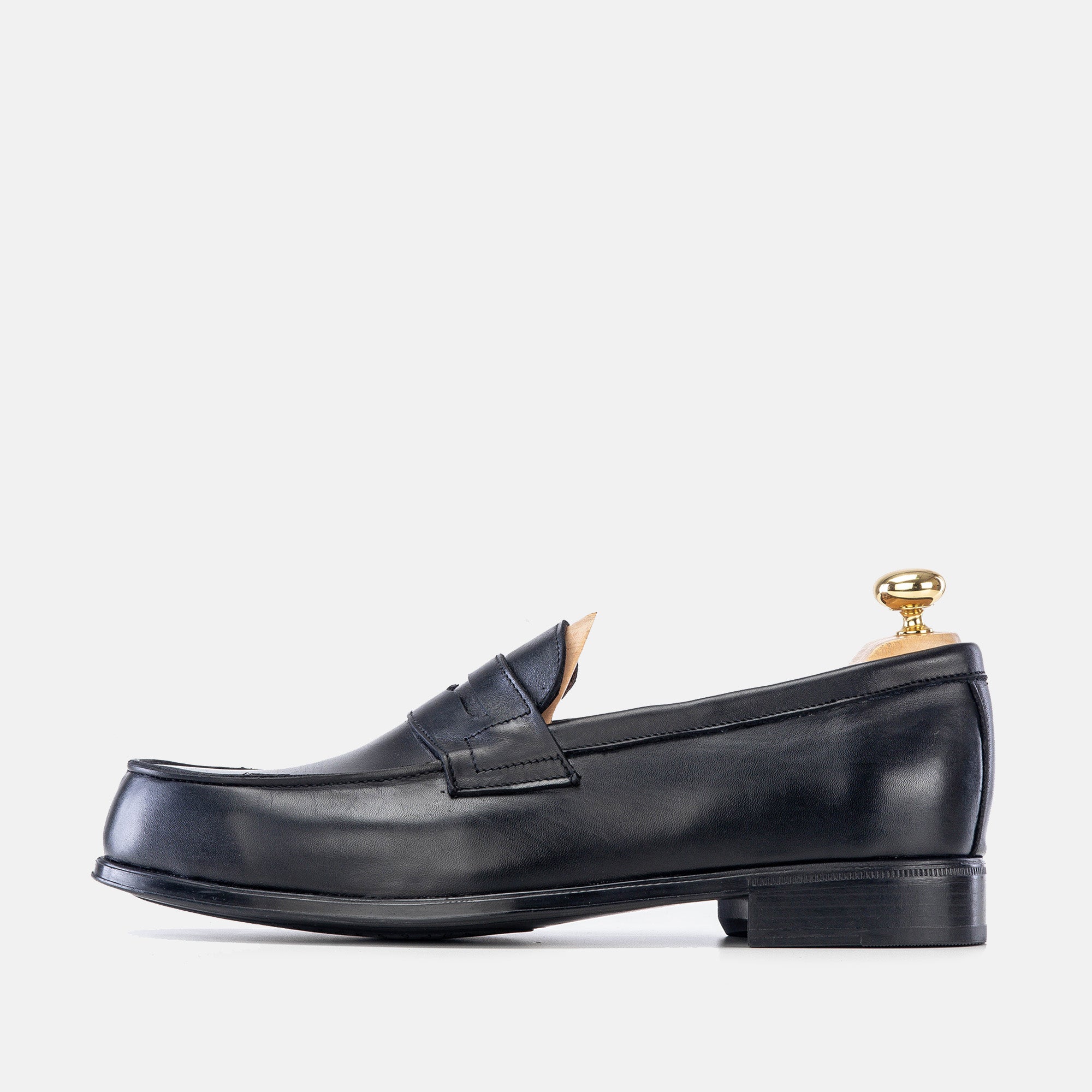 Volzak 5157 Mocassin en cuir Noir