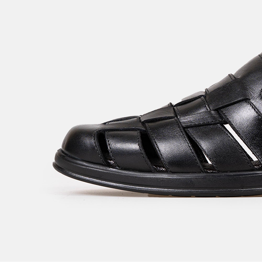 Volzak 5210 S Sandale en cuir Noir