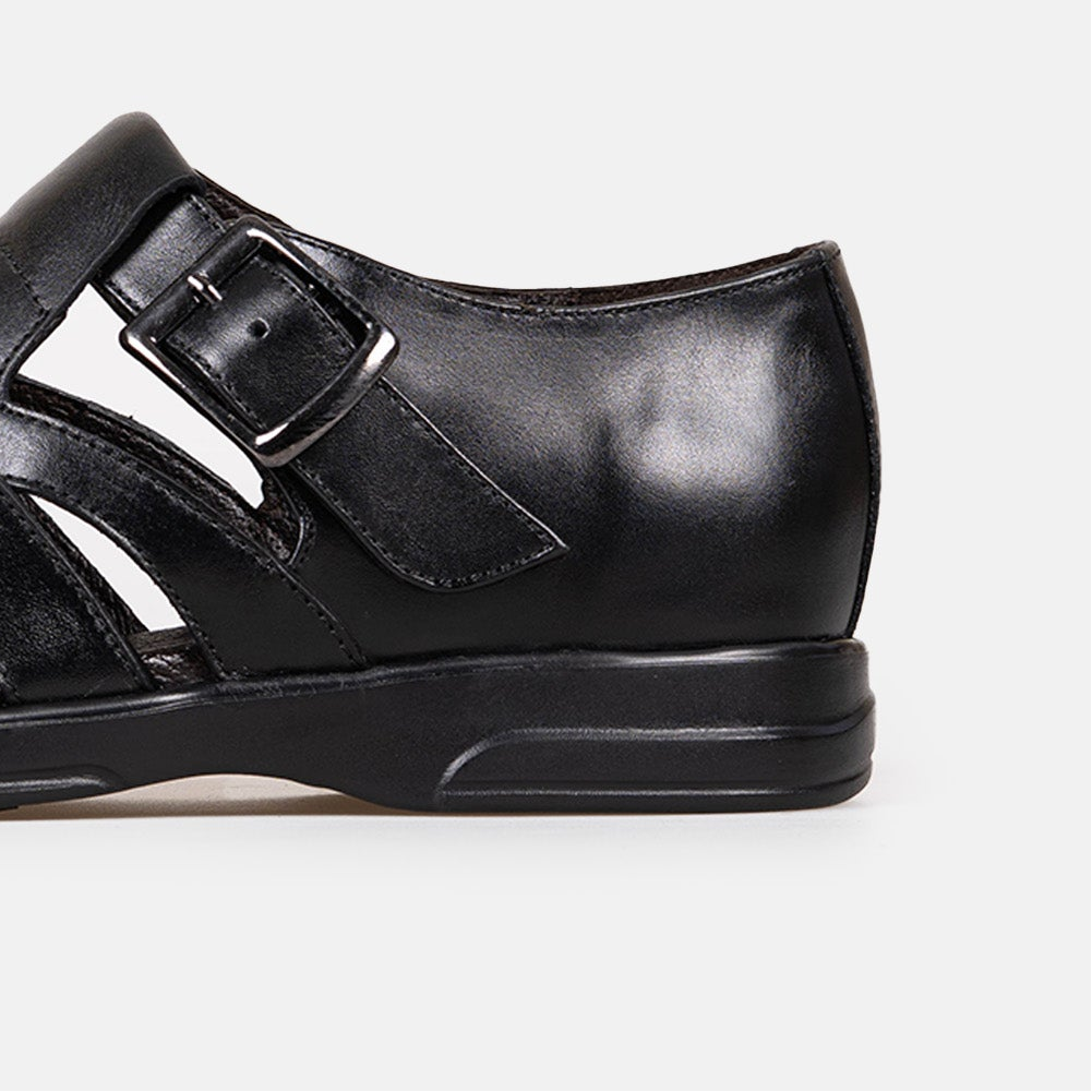 Volzak 5210 S Sandale en cuir Noir