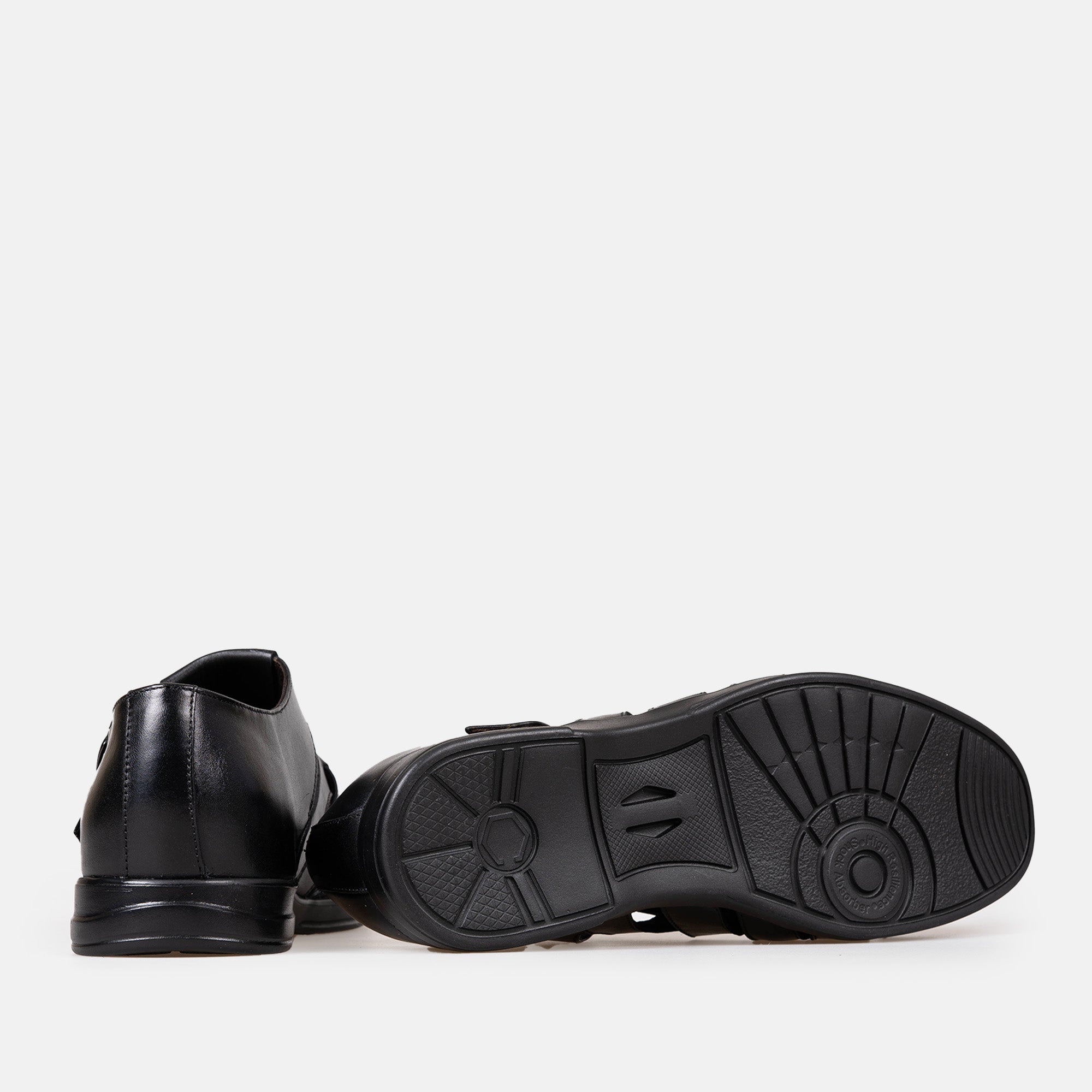 Volzak 5210 S Sandale en cuir Noir