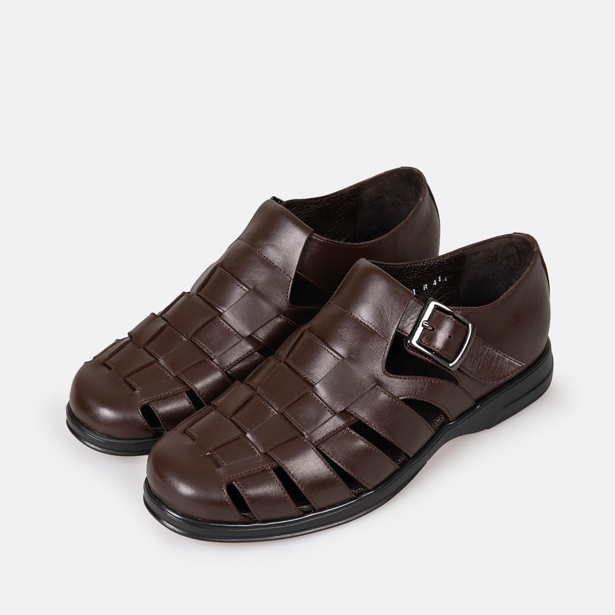 Volzak 5210 S Sandale en cuir Marron