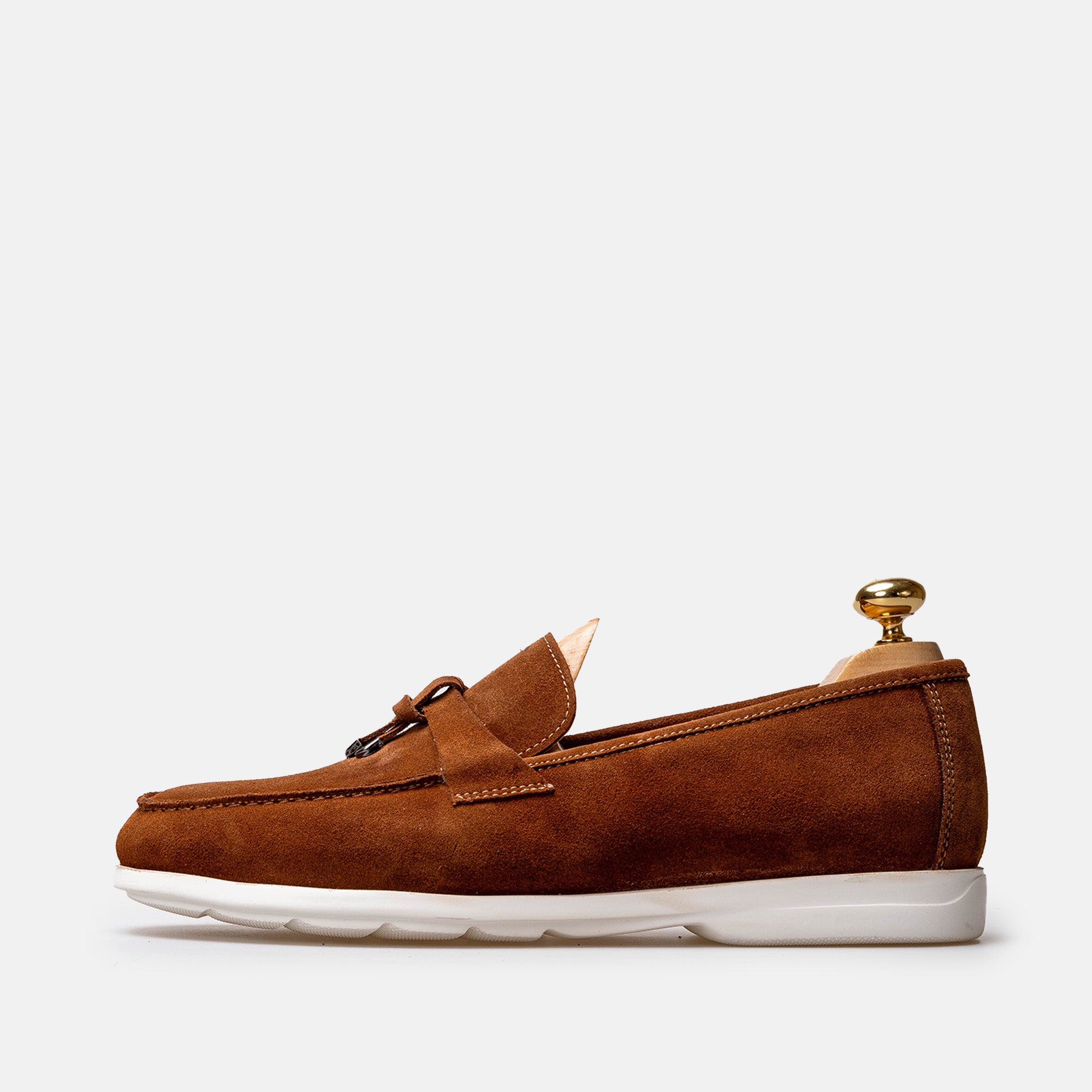Volzak 3062 Mocassin en daim Camel