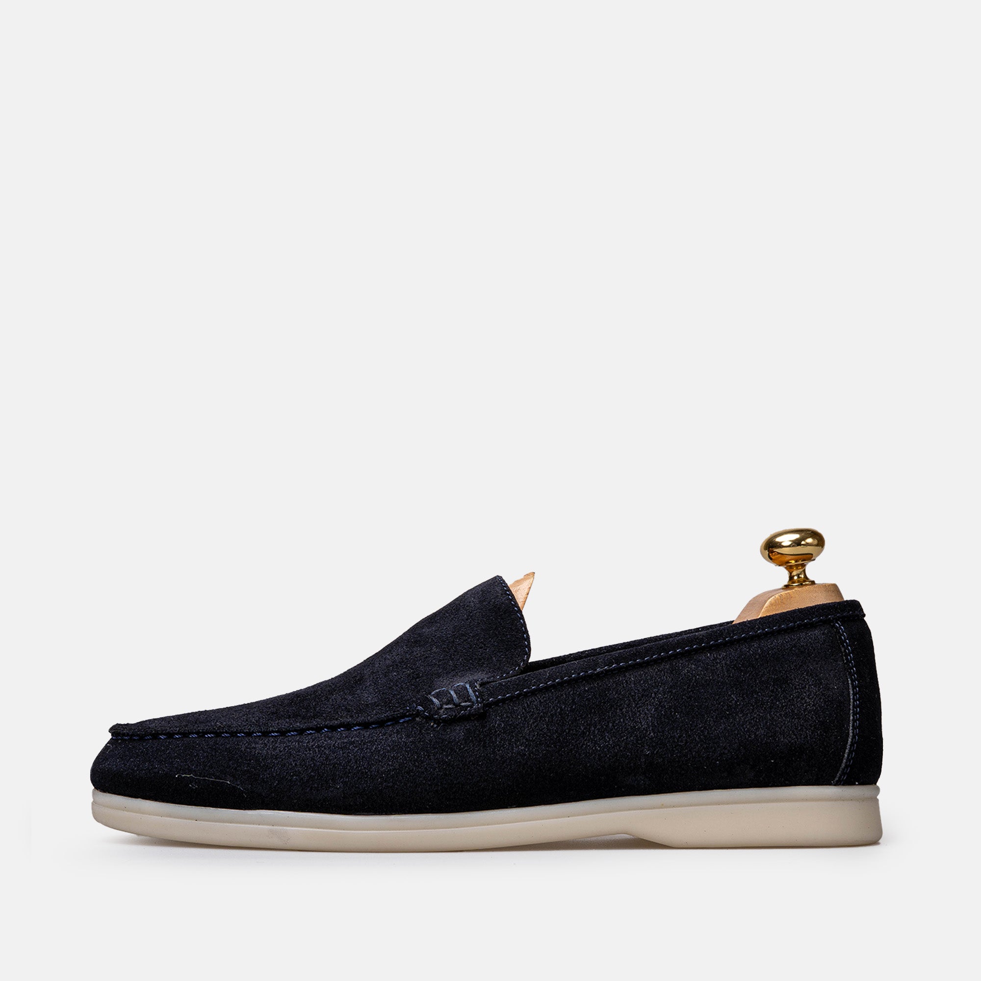 Volzak 3061 s Mocassin en daim Bleu