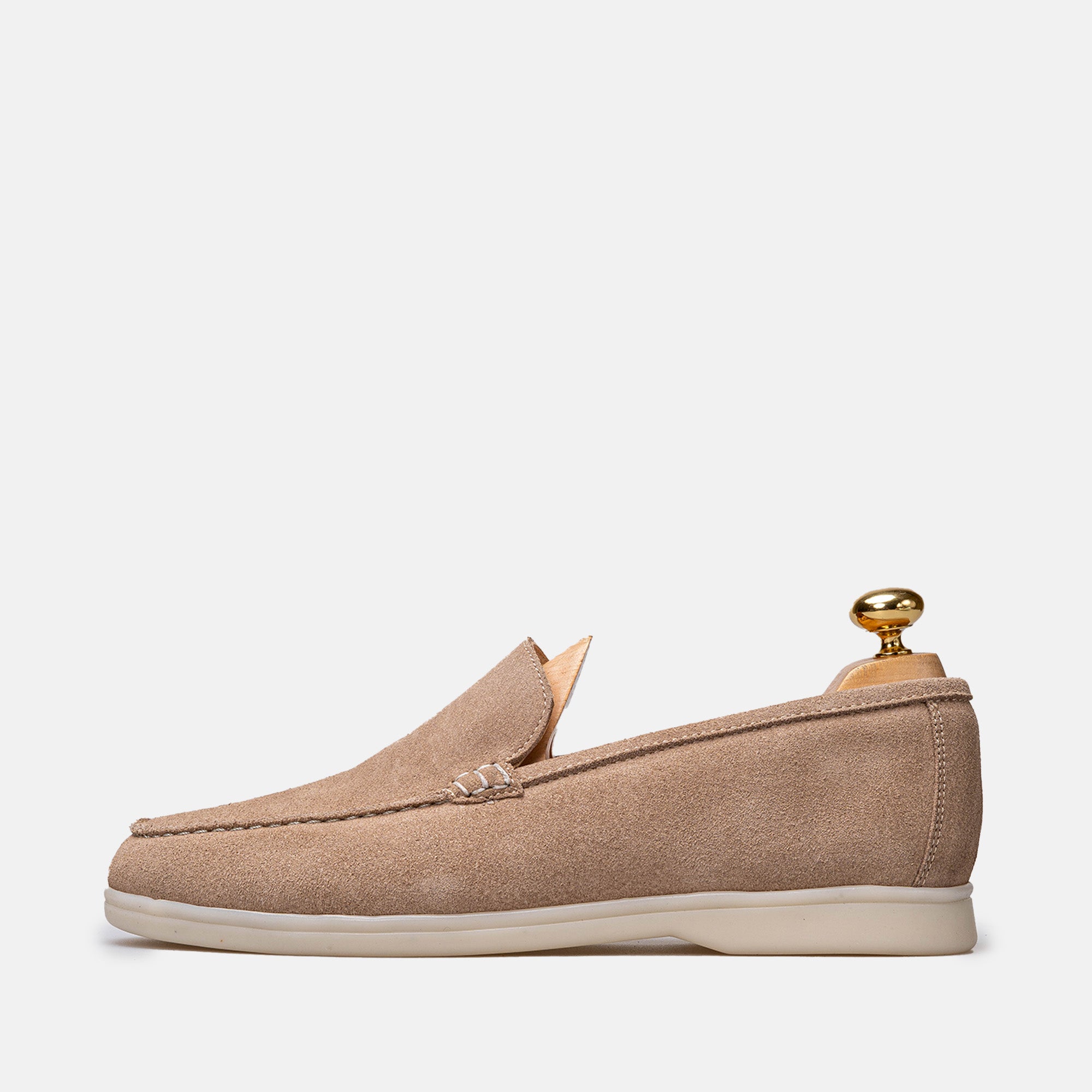 Volzak 3061 s Mocassin en daim Beige