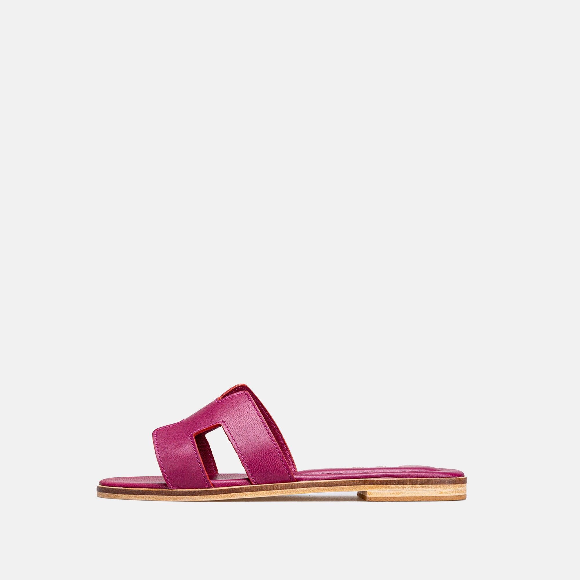 Volzak 900 Sandale en cuir Rose indien