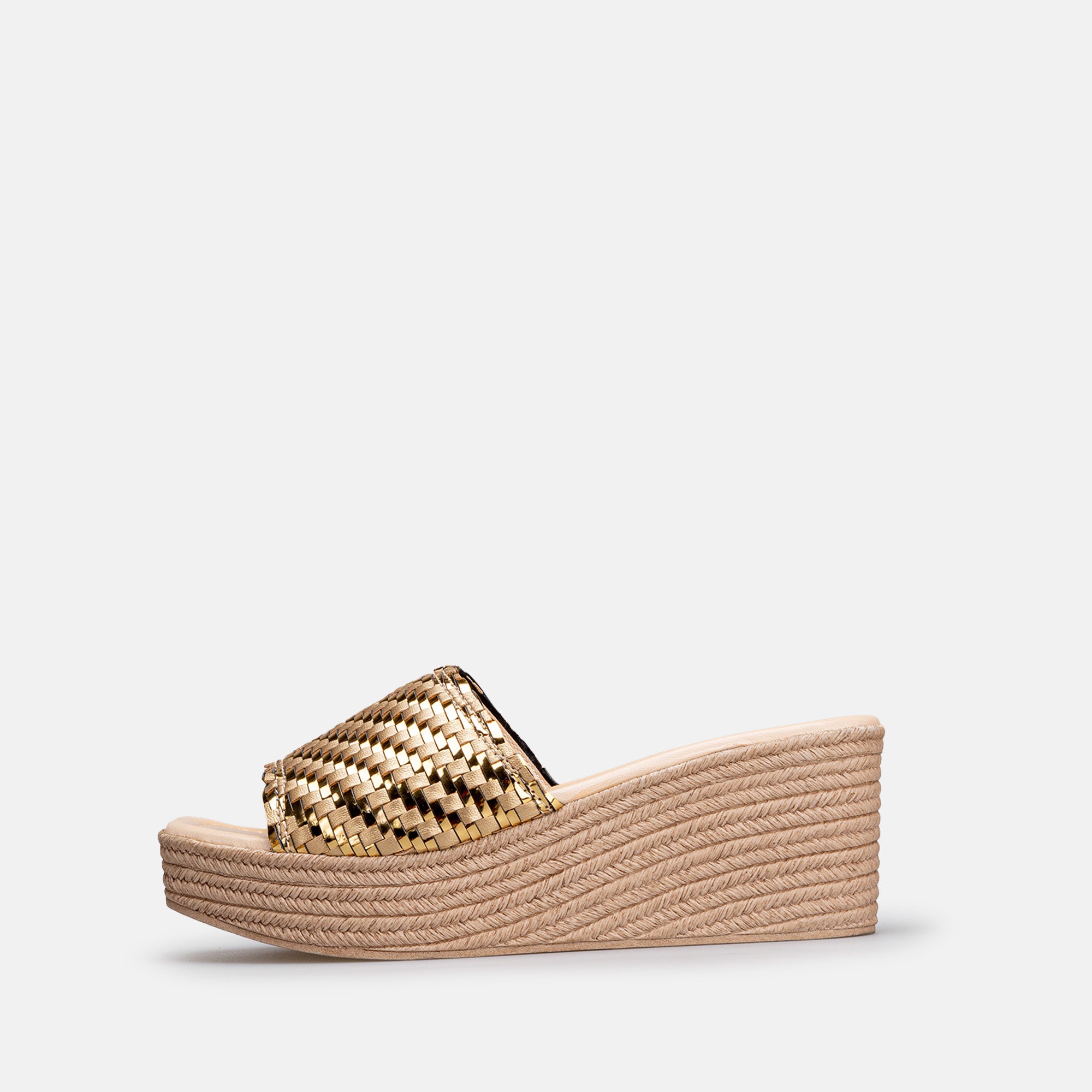 Volzak 2360 Sandale en cuir Doré (Édition Limitée)