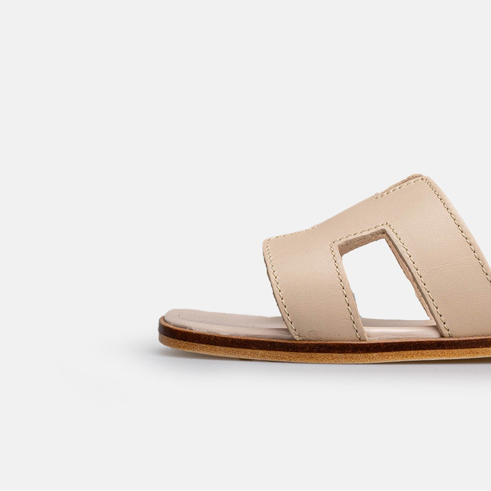 Volzak 900 Sandale en cuir Beige