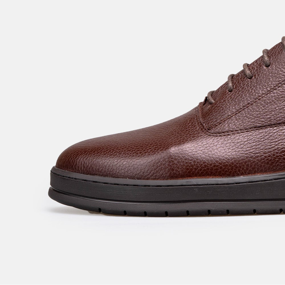 Volzak 6079 Basket en cuir Marron