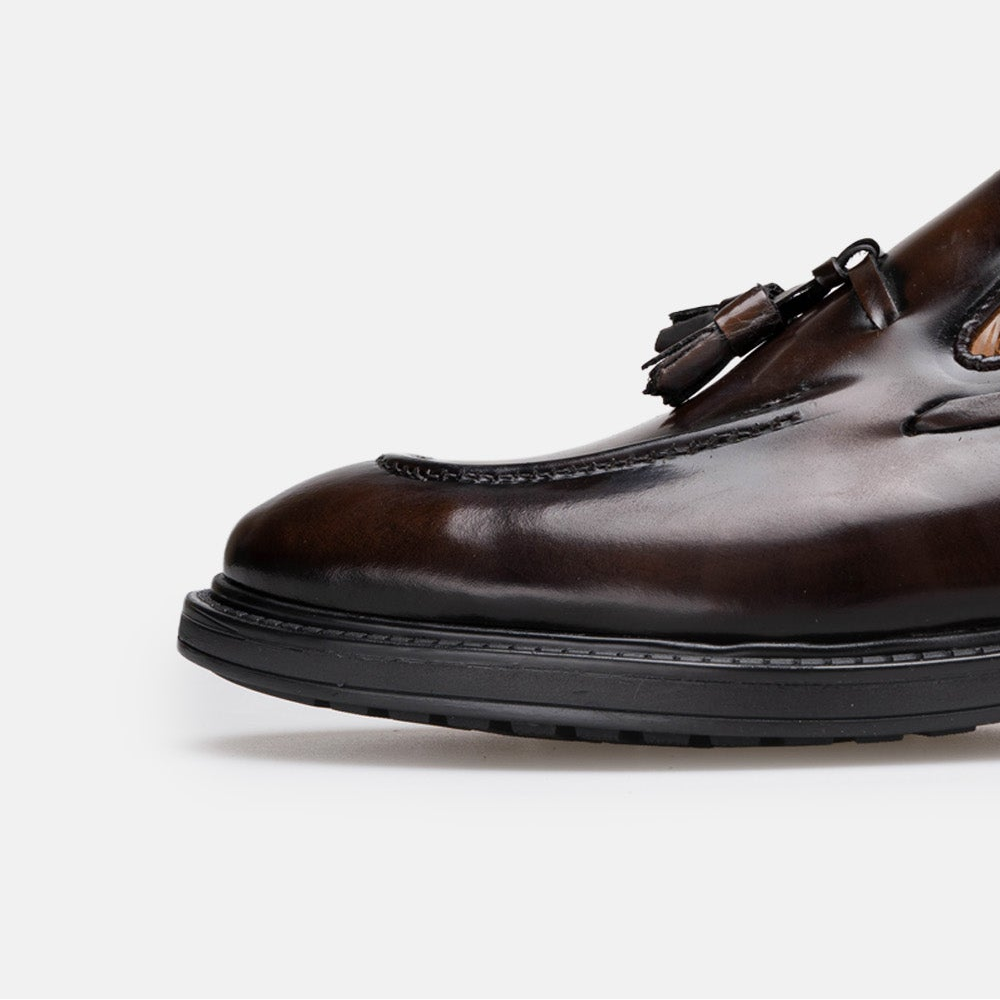 Volzak 5500 chaussure en cuir Démasquable Marron