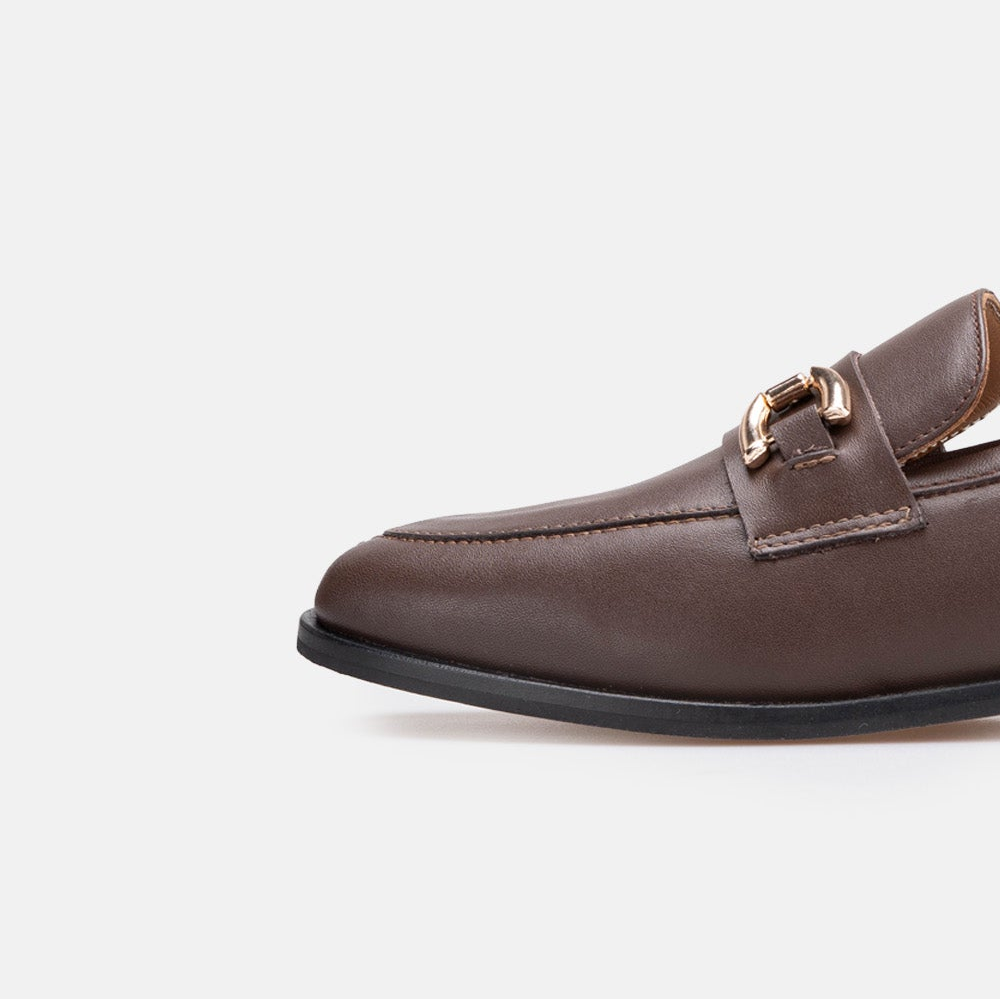 Volzak 128 Chaussure en cuir Marron