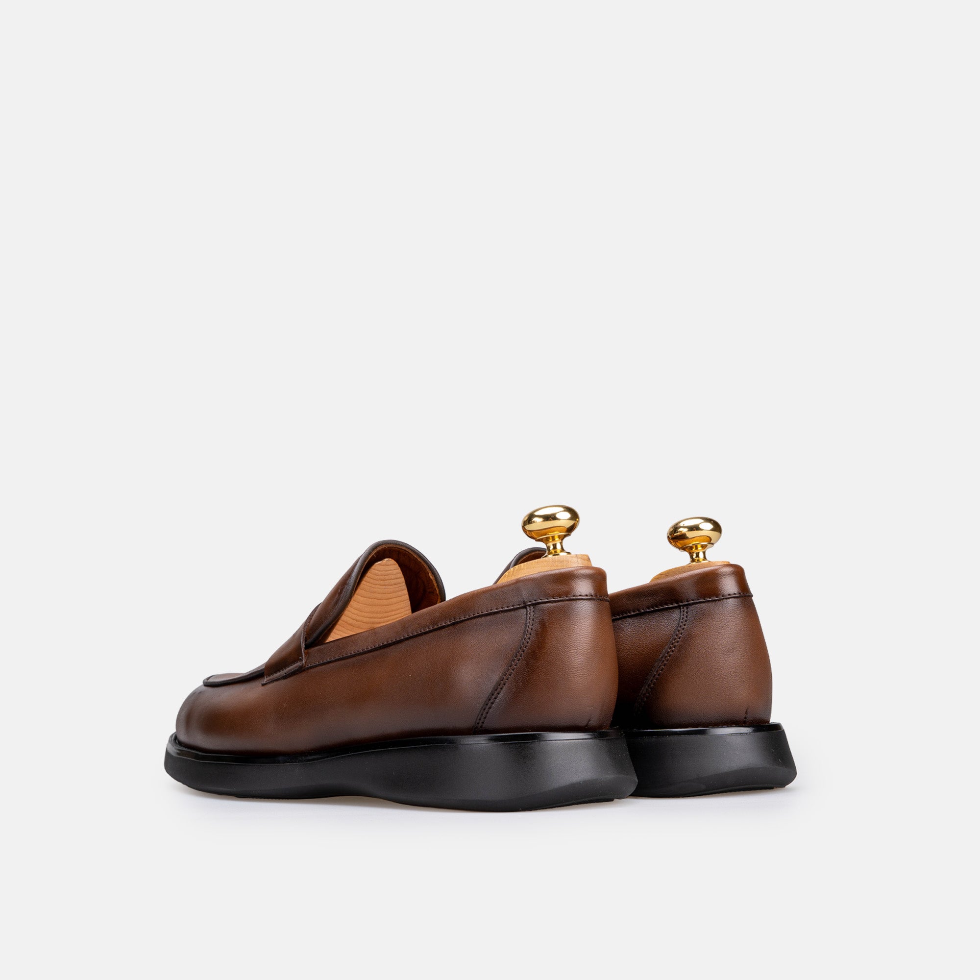 Volzak 5508 chaussure en cuir Marron Vintage