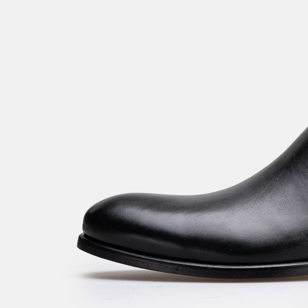 Volzak 5514 Bottine en cuir Noir