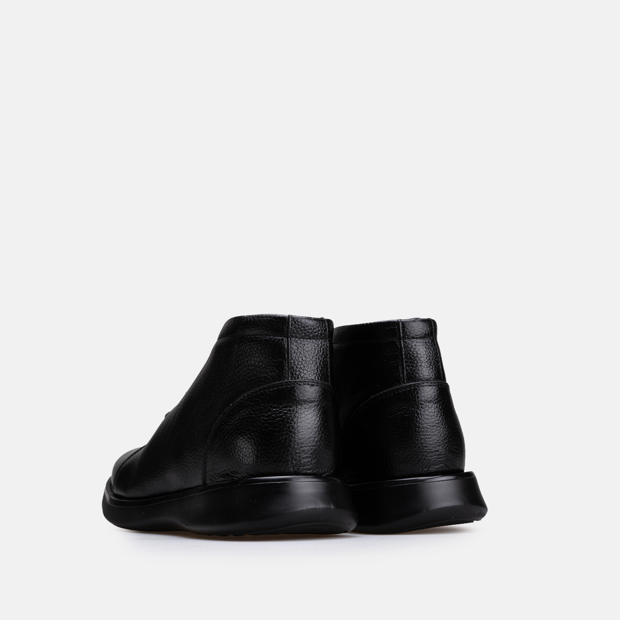 Volzak 5521 Bottine en cuir Noir Grainé