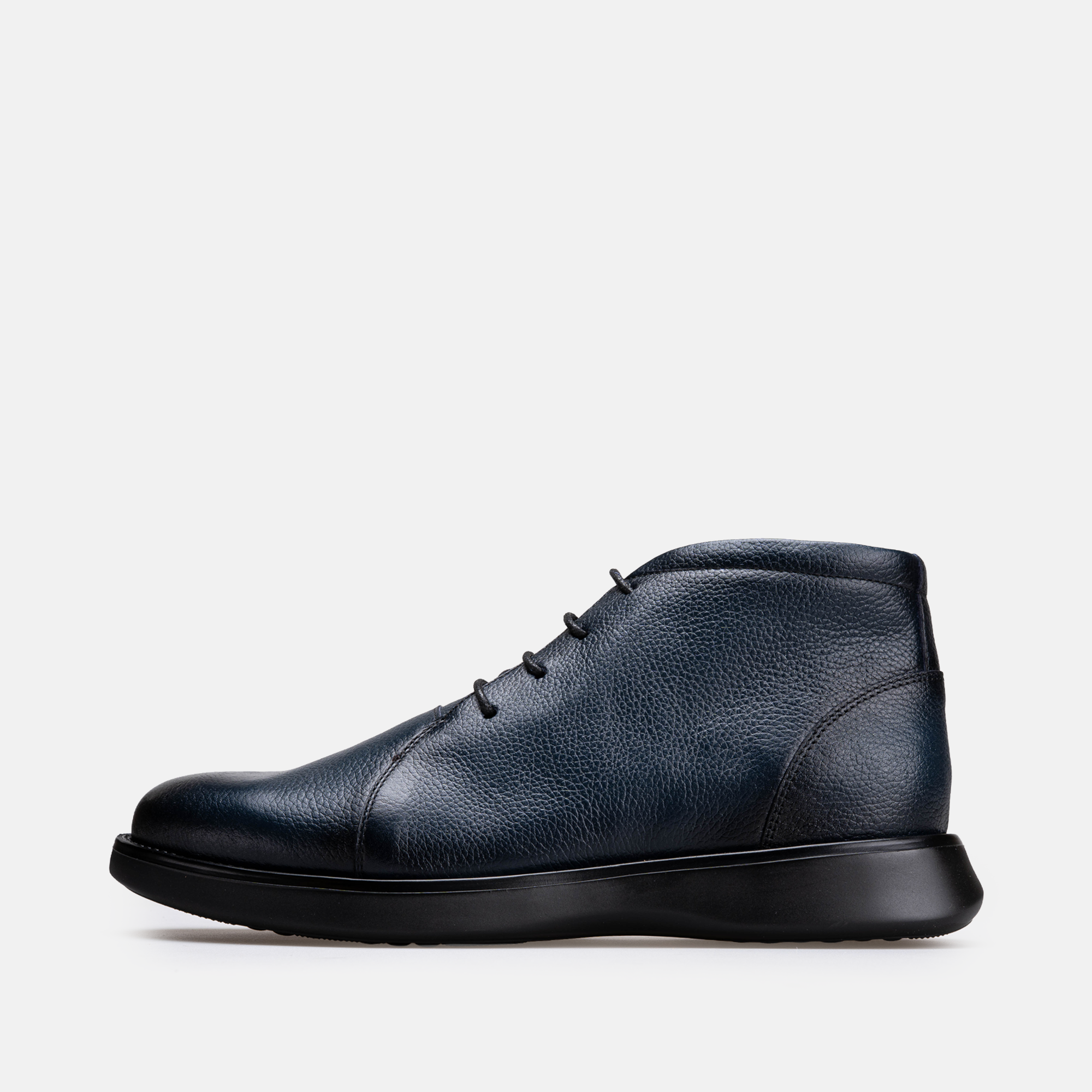 Volzak 5521 Bottine en cuir Bleu Grainé