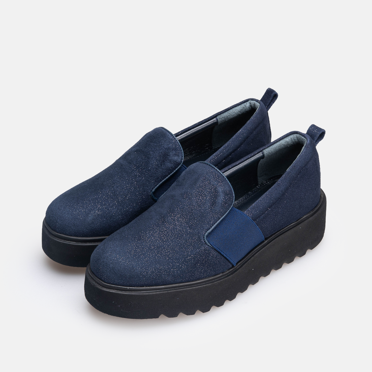 Volzak 618 Chaussure en nubuck Bleu