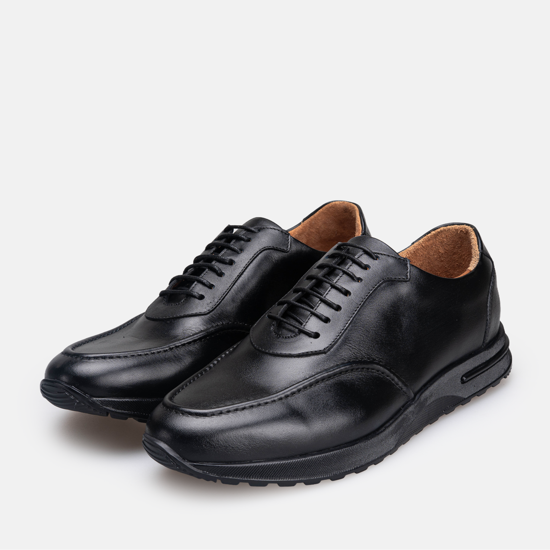 Volzak 5526 basket en cuir Noir