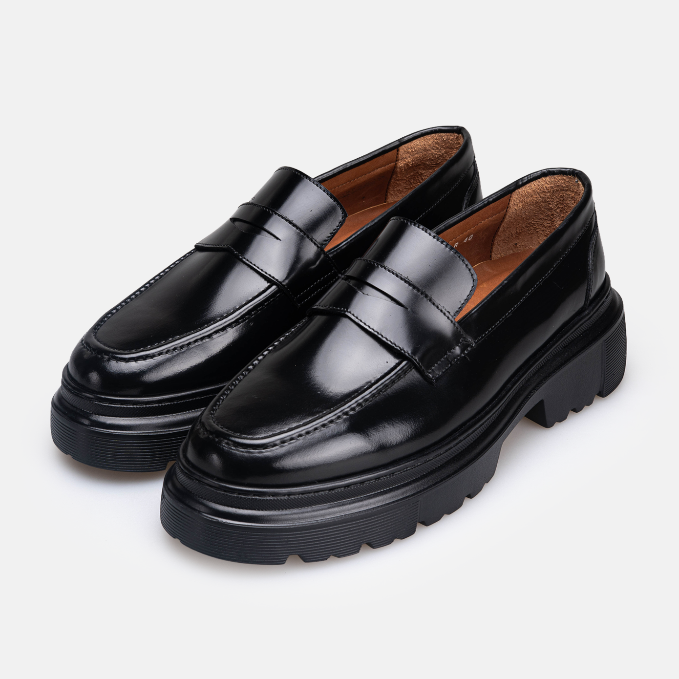 Volzak 5530 chaussure en cuir Noir Démasquable