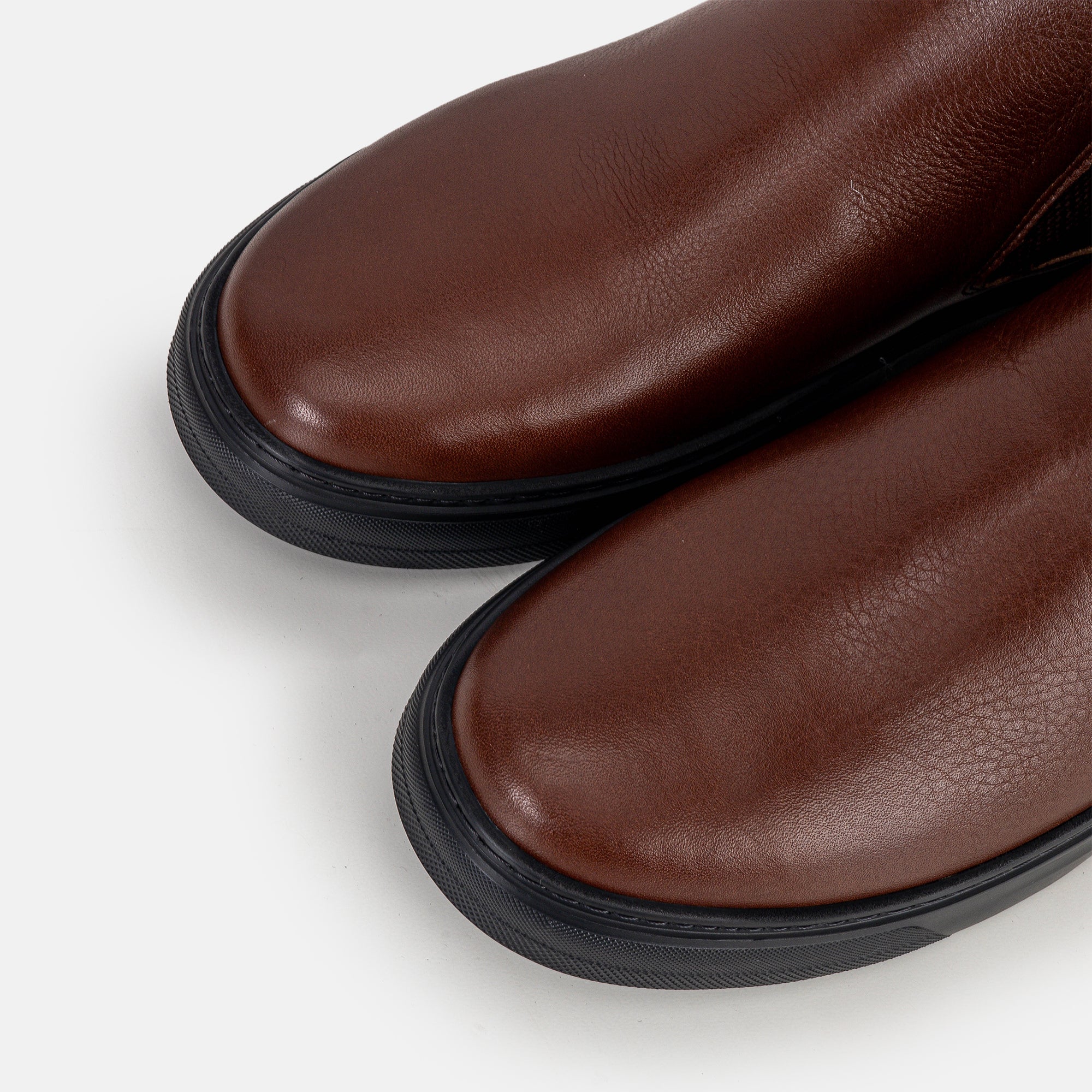 Volzak 2187 Brown Leather Ankle Boot