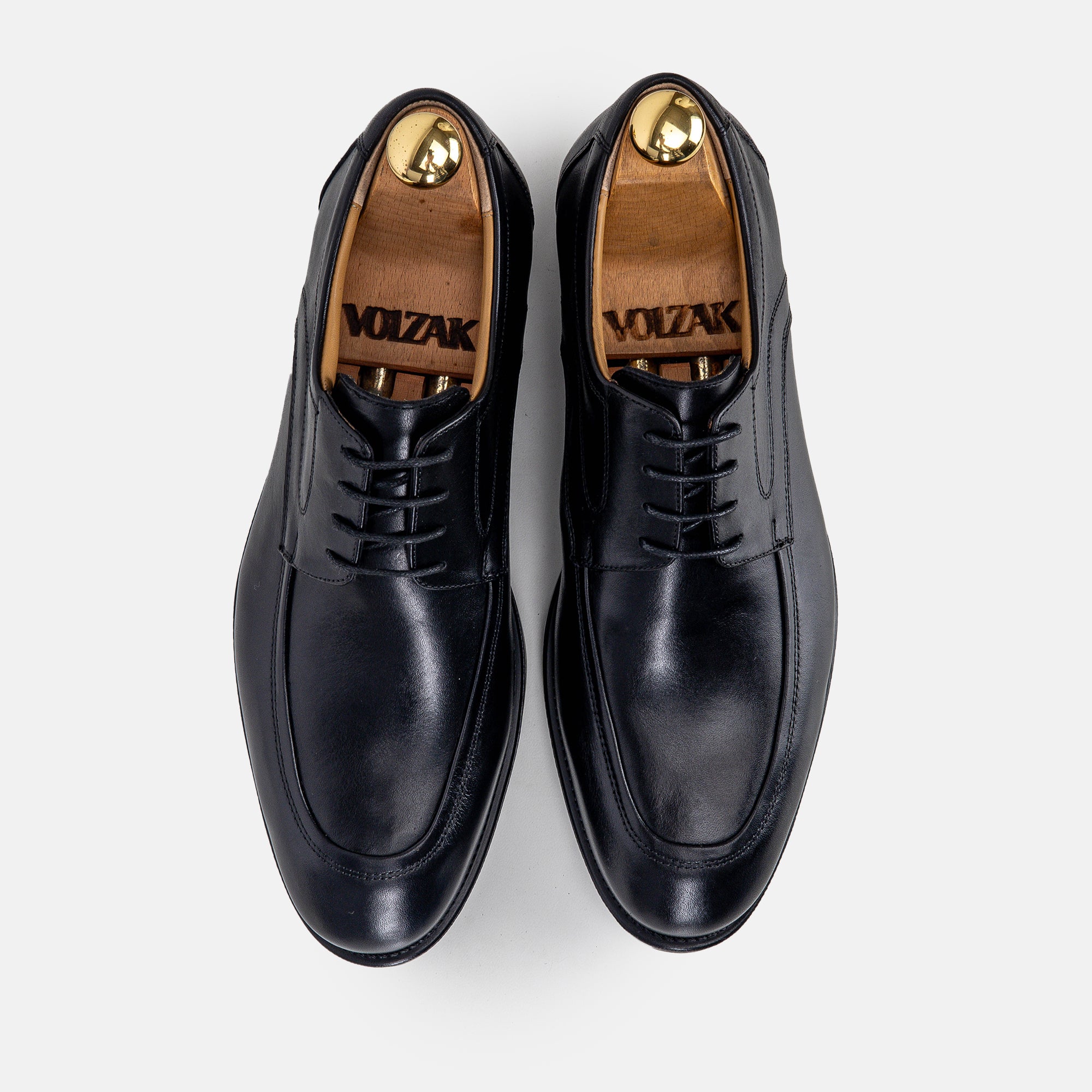 Volzak 1526 Black Leather Shoe