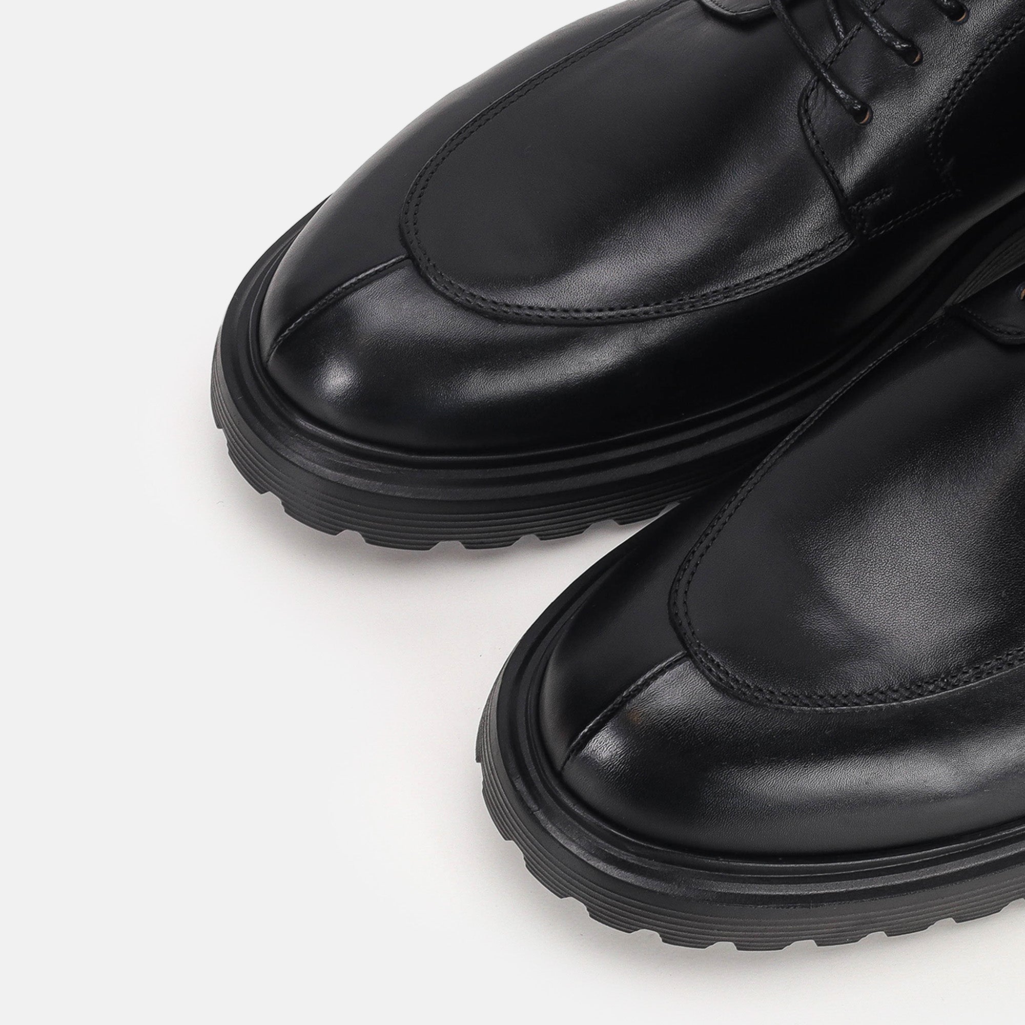 Volzak 5307 leather shoe Black