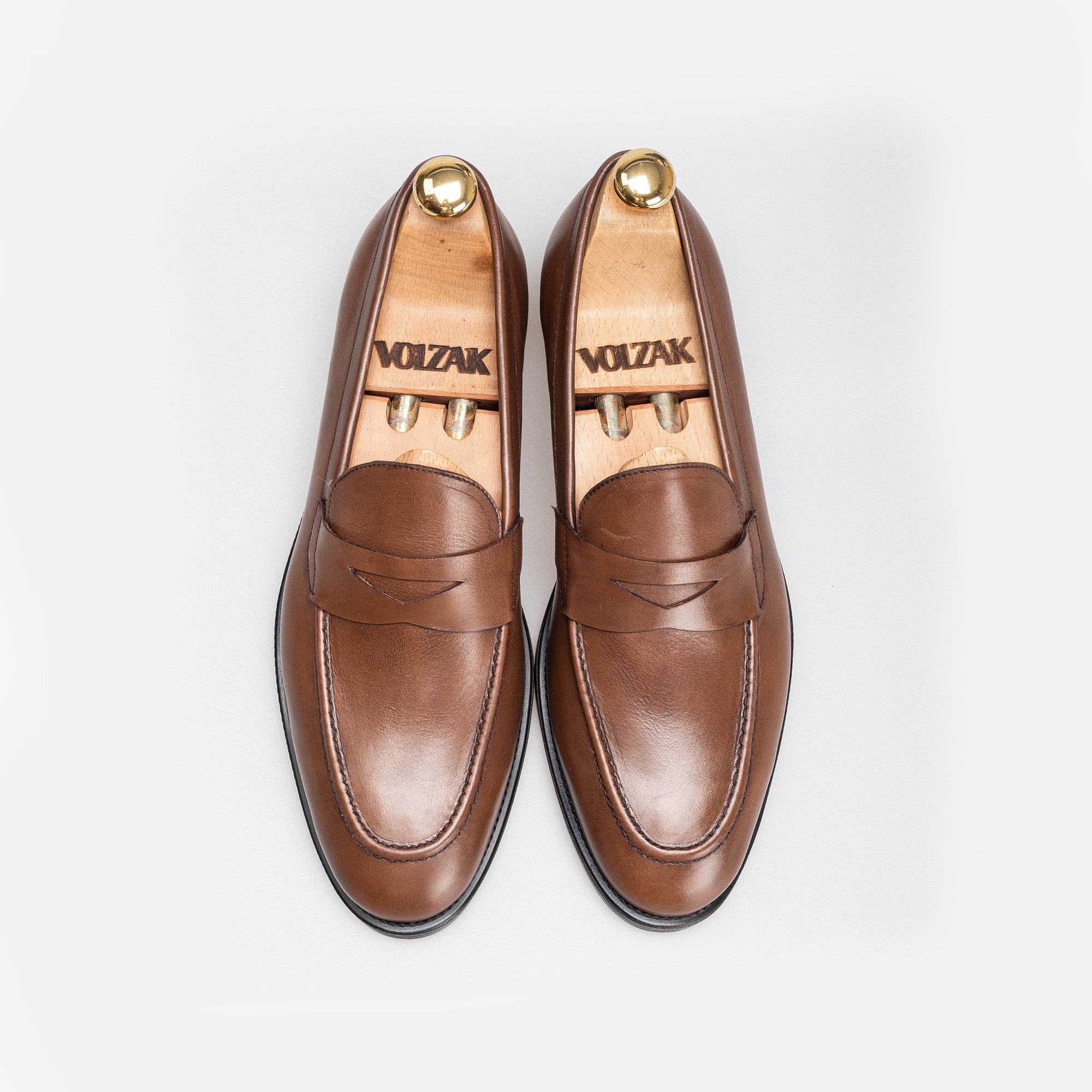 Volzak 3165 Brown Leather Shoe
