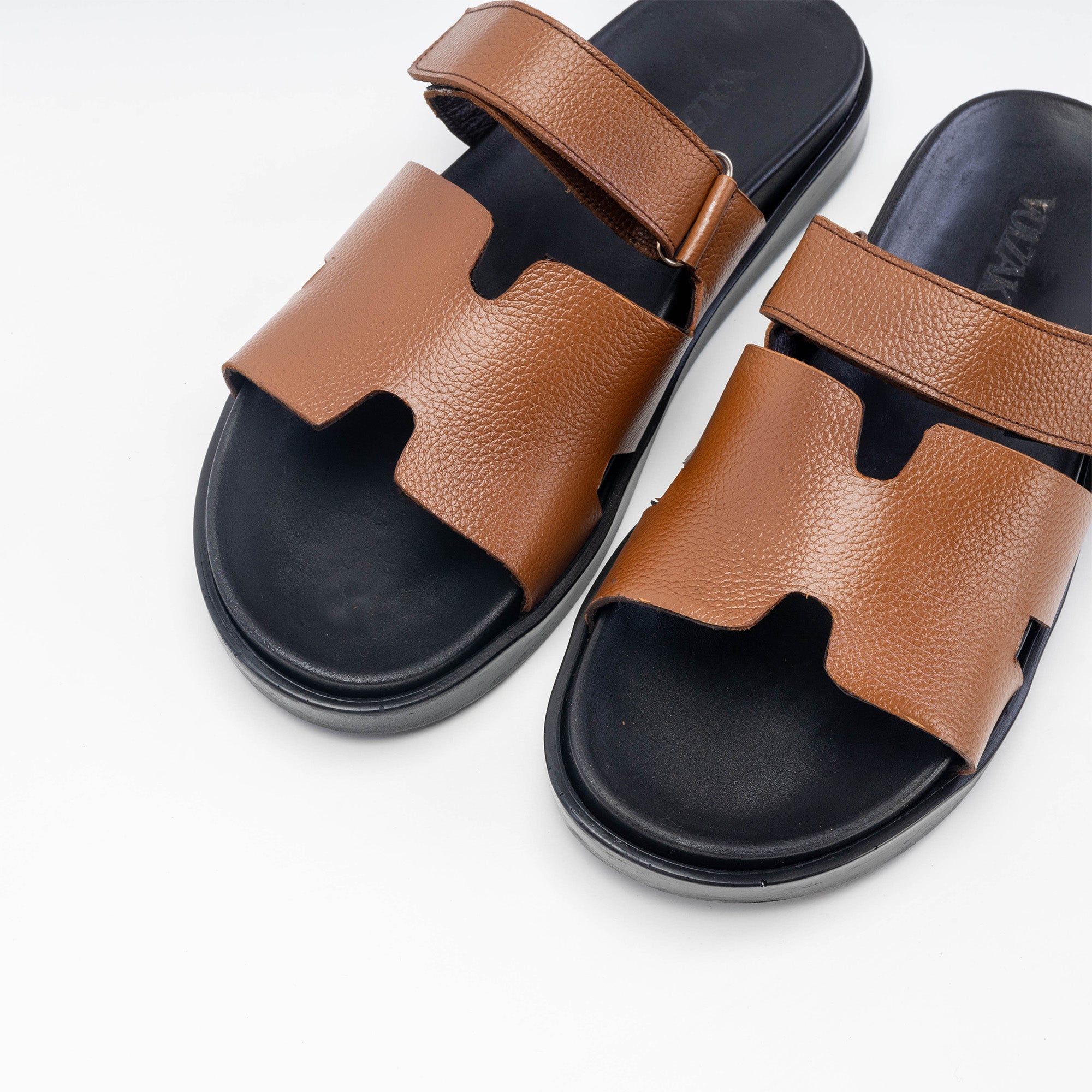 Volzak 5222 Sandale en cuir camel