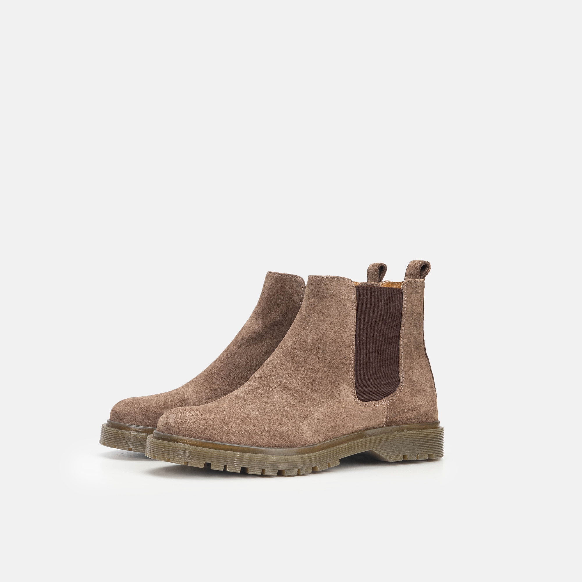 Volzak 5809 Taupe Suede Ankle Boot