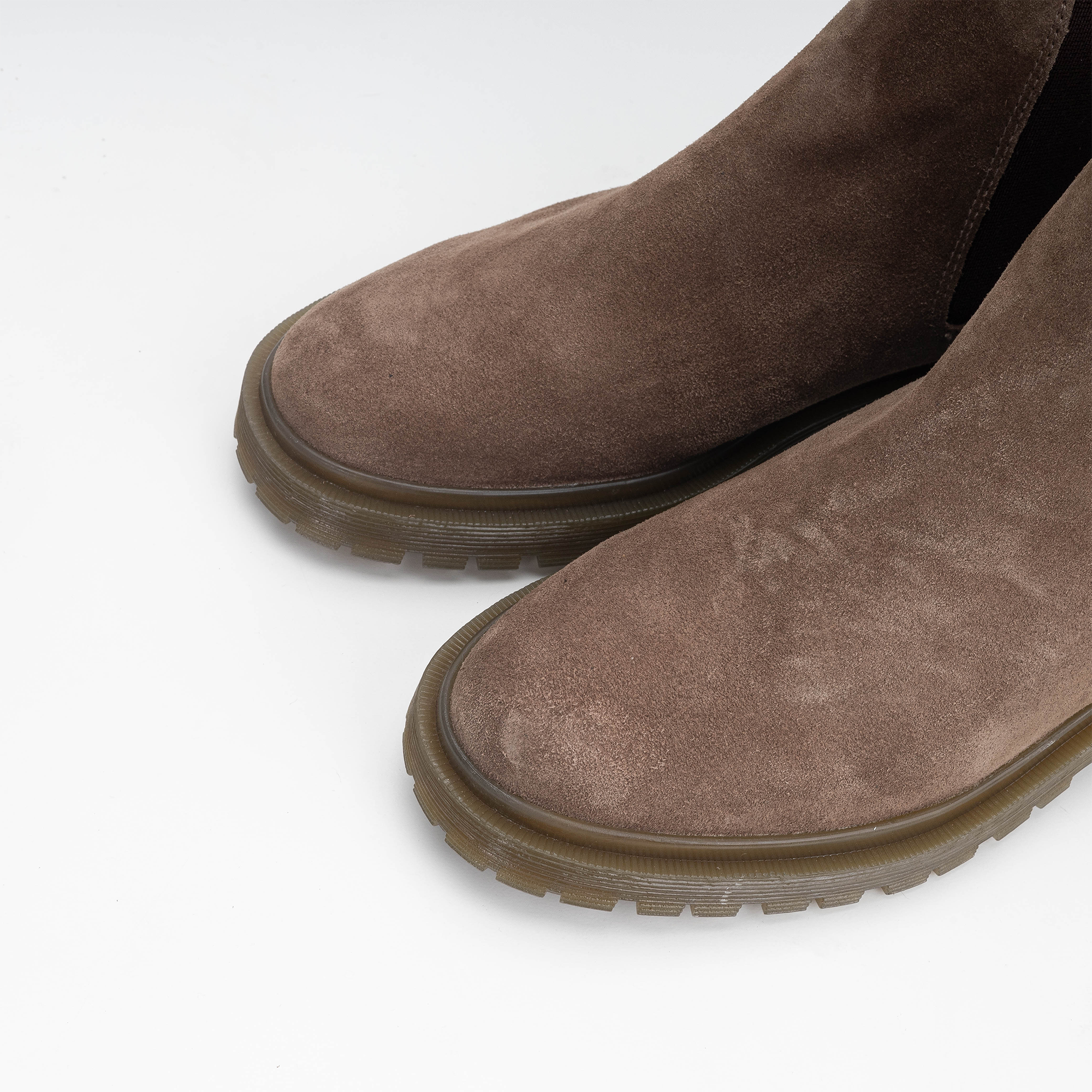 Volzak 5809 Taupe Suede Ankle Boot
