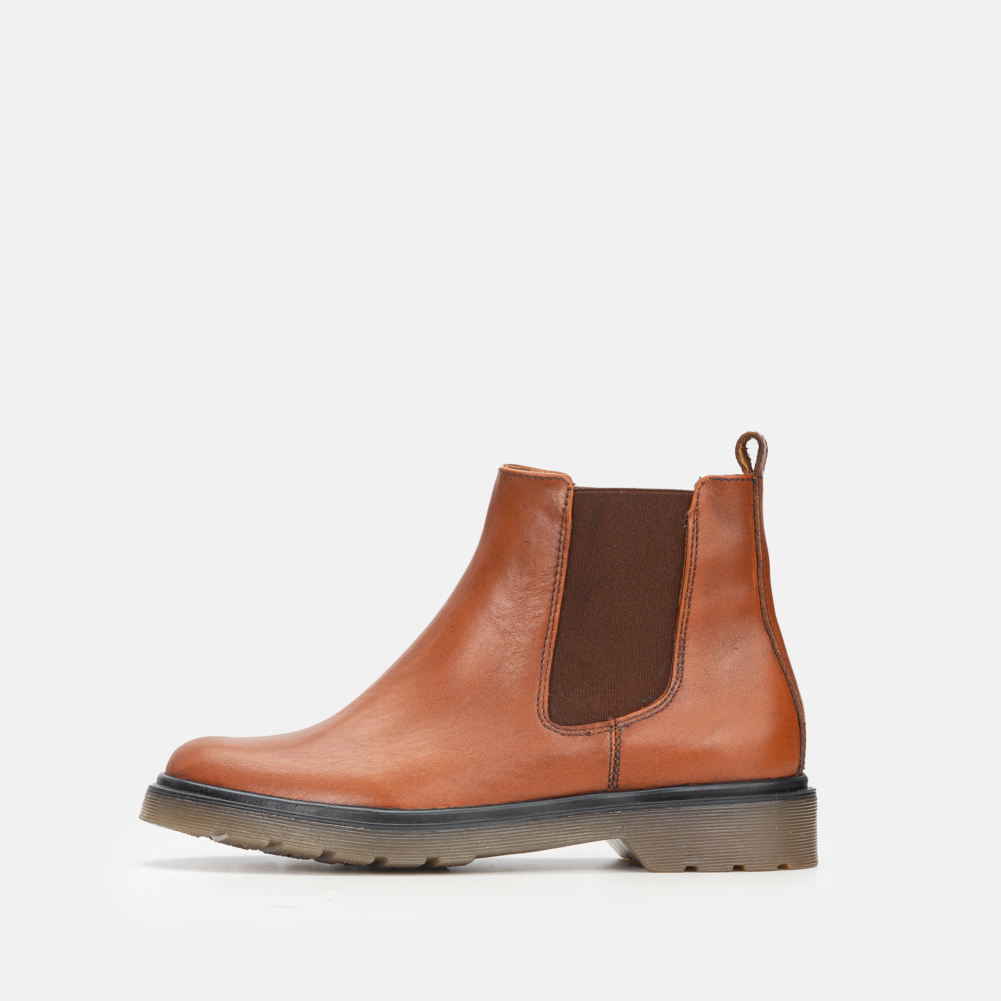 Volzak 110 Camel Leather Ankle Boot