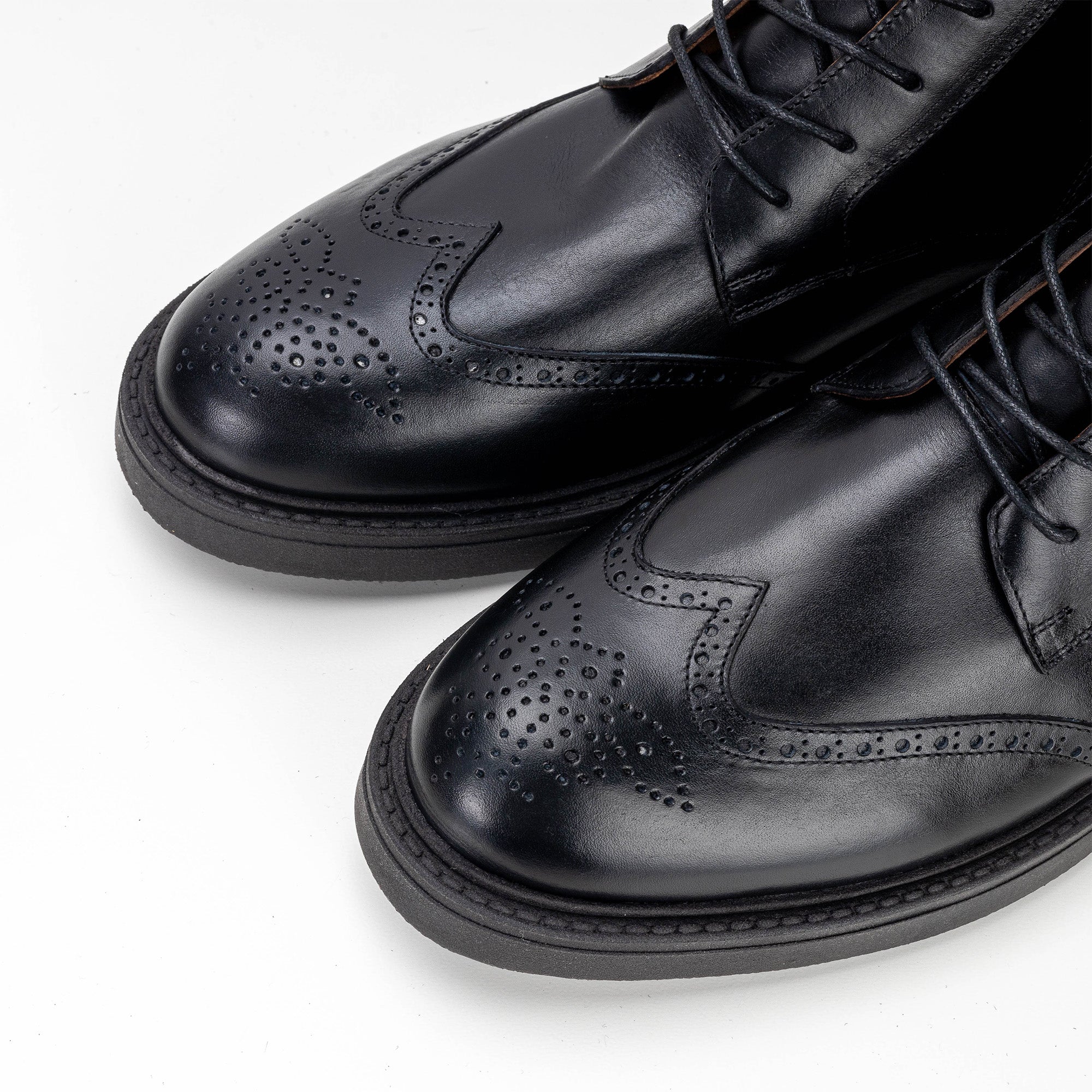 Volzak 1809 bottine en cuir Noir