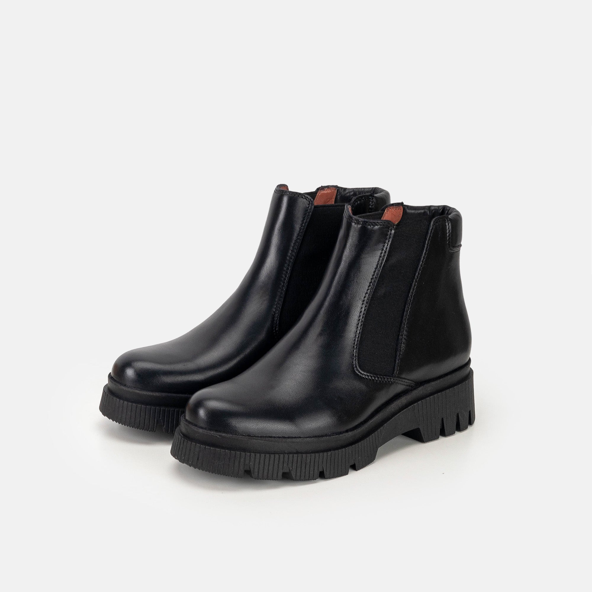 Volzak 1088 Bottine en cuir Noir