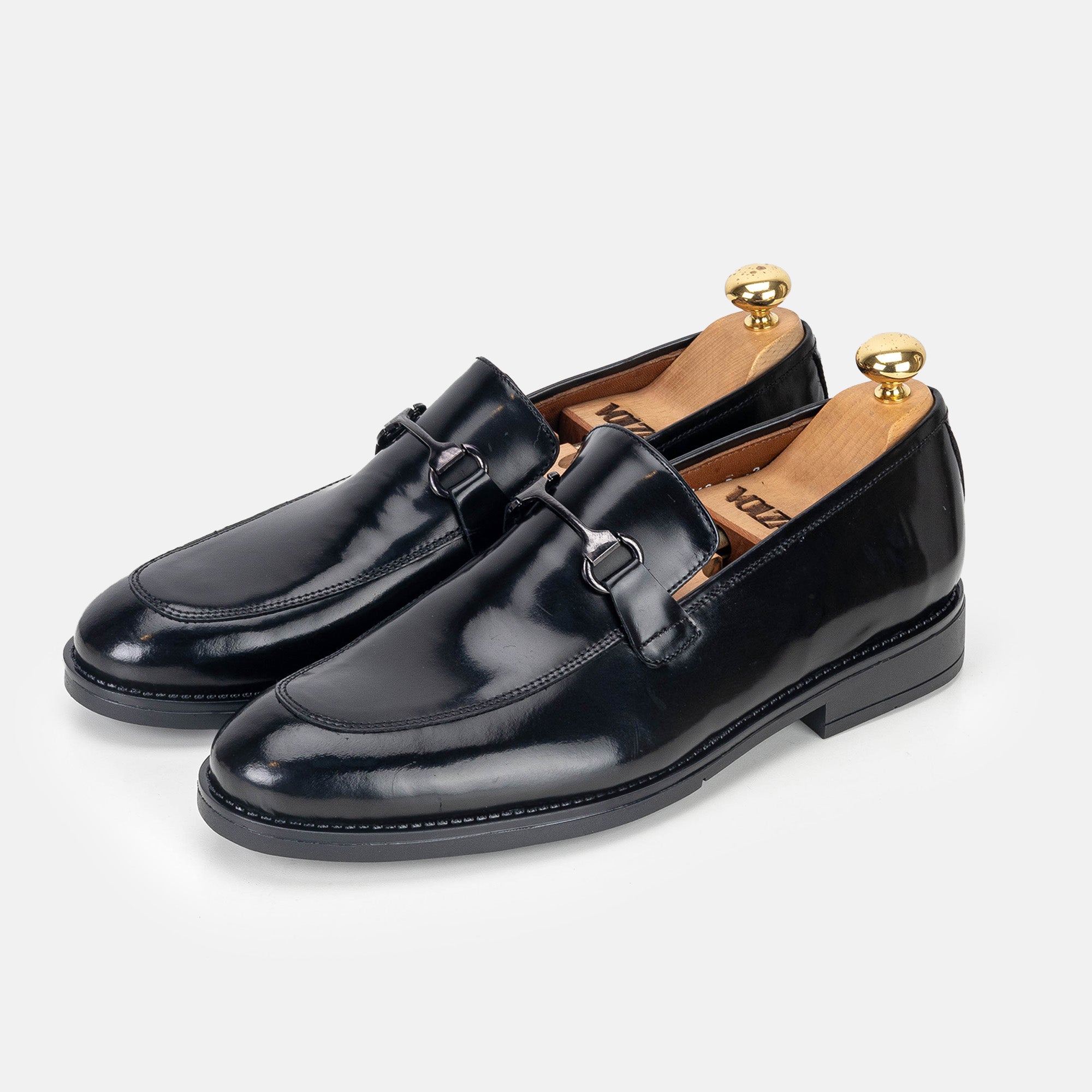 Volzak 5313 chaussure en cuir Démasquable Noir