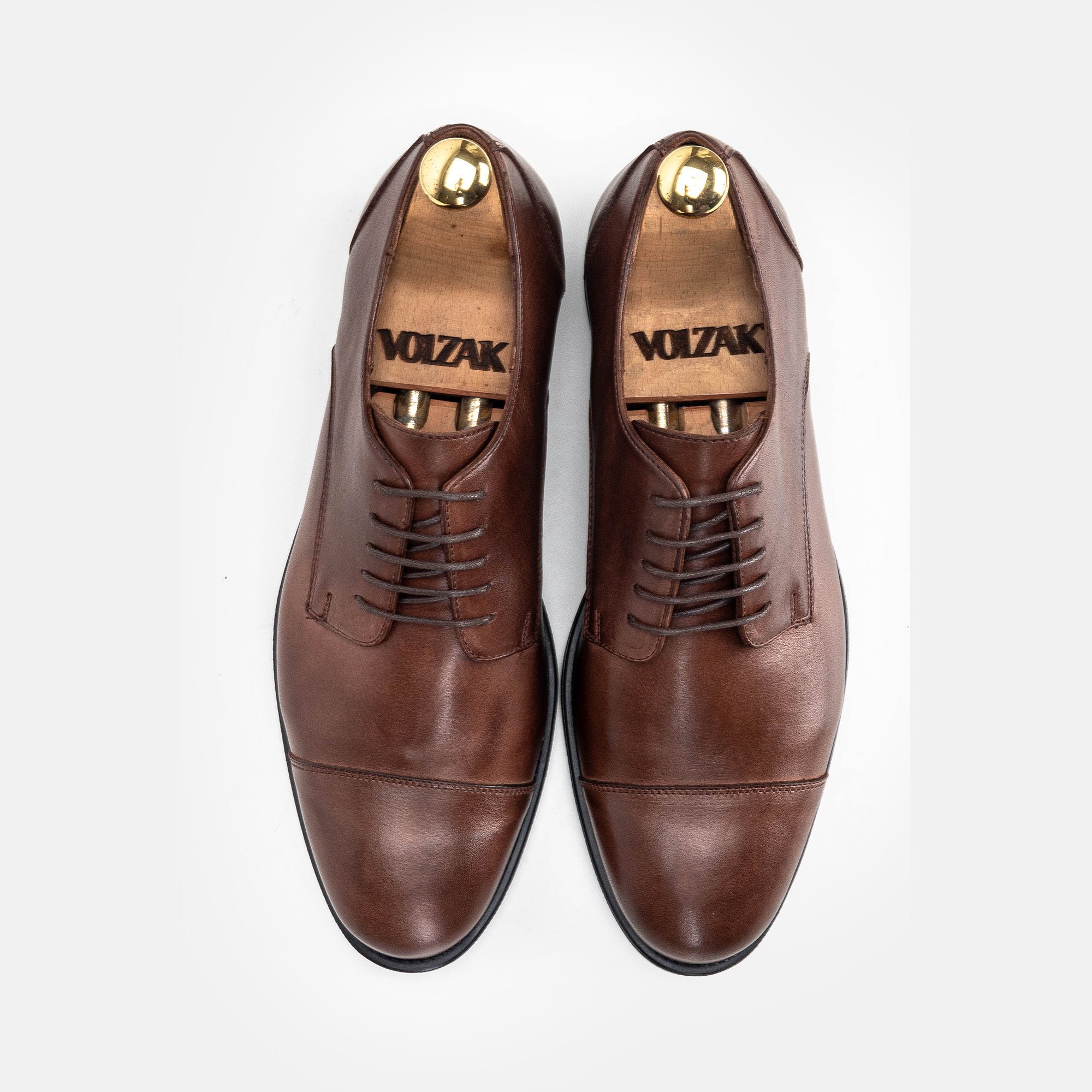 Volzak 6625 Brown Leather Shoe