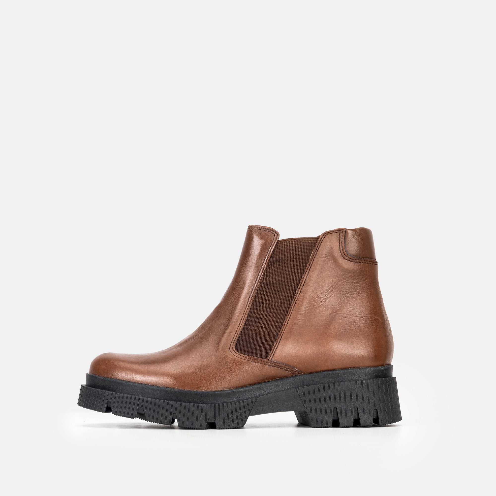 Volzak 1088 Brown Leather Ankle Boot